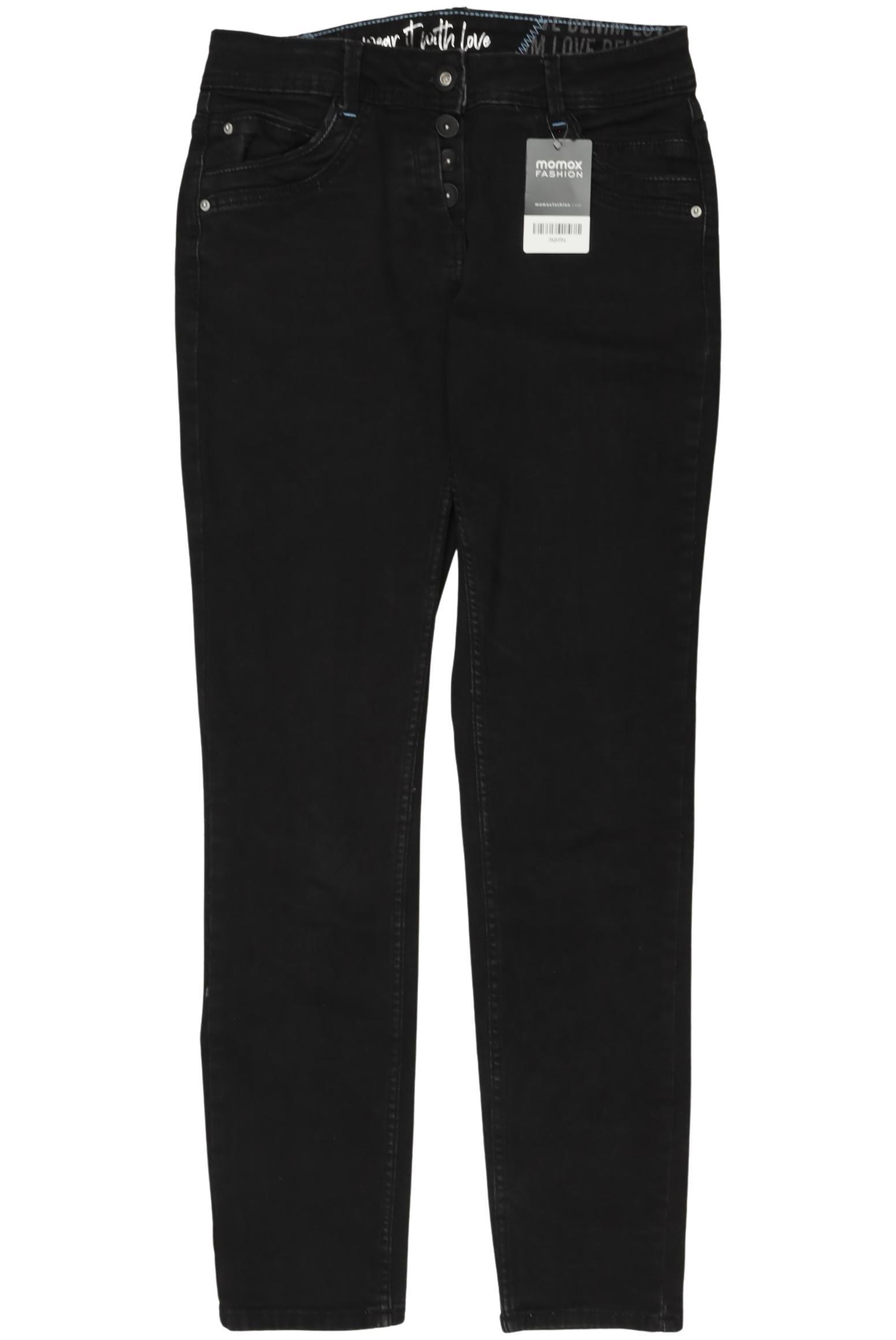 

Cecil Damen Jeans, schwarz, Gr. 27