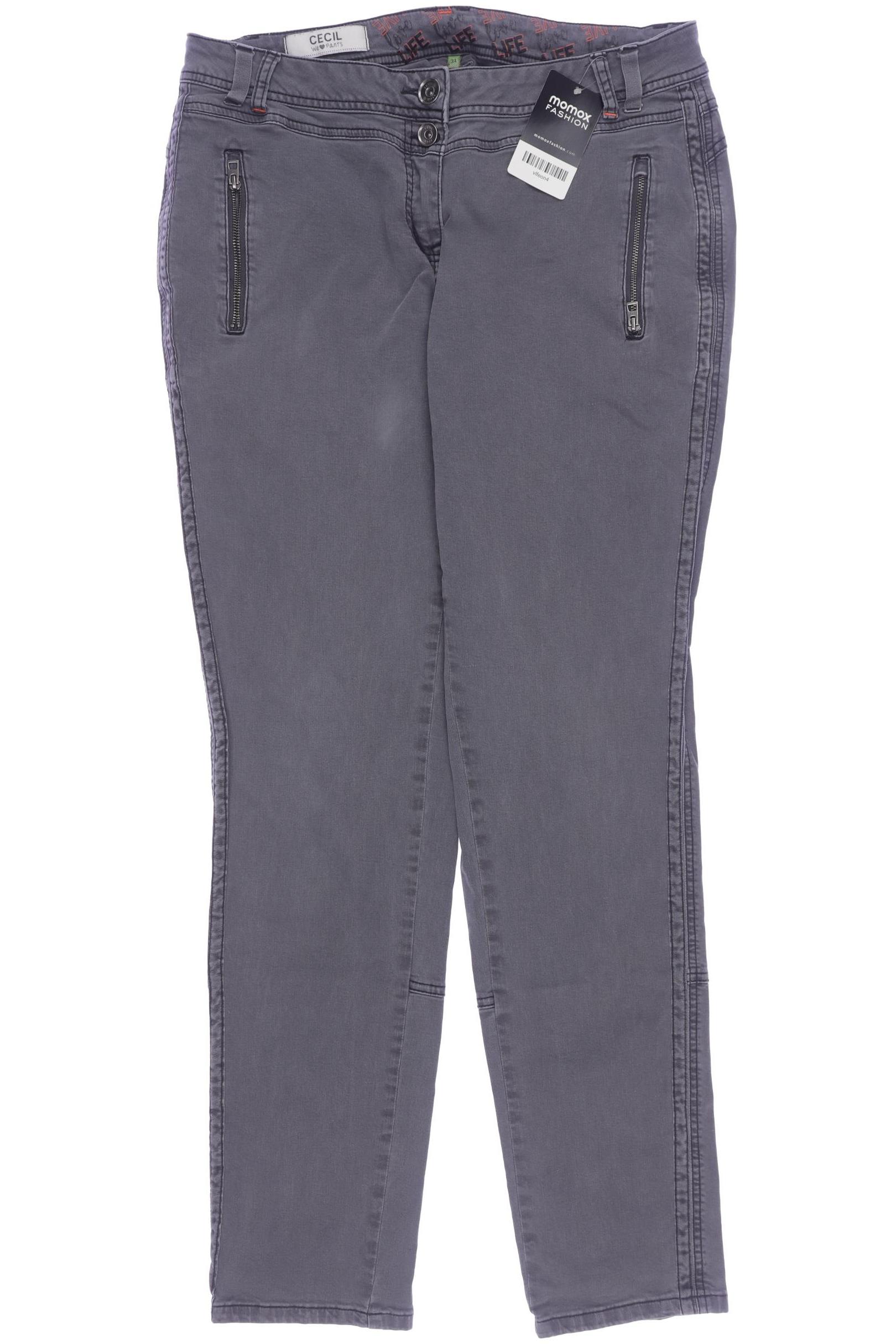 

Cecil Damen Jeans, grau, Gr. 31