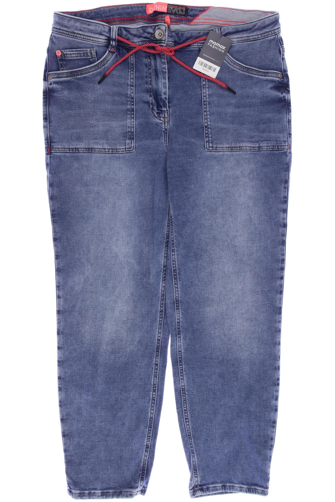 

CECIL Damen Jeans, blau