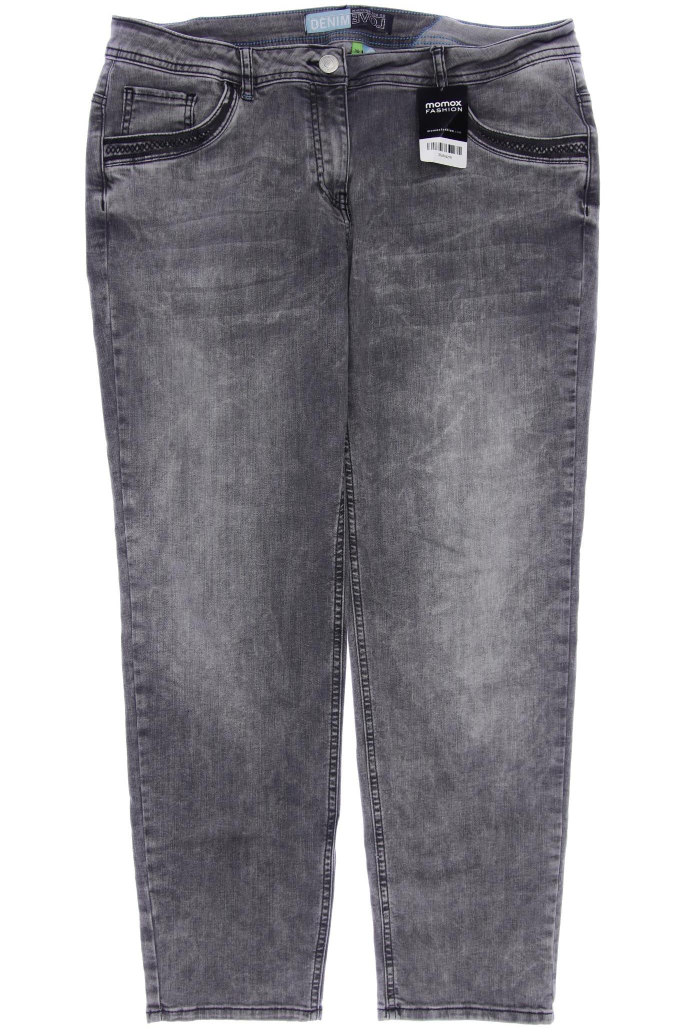 

CECIL Damen Jeans, grau