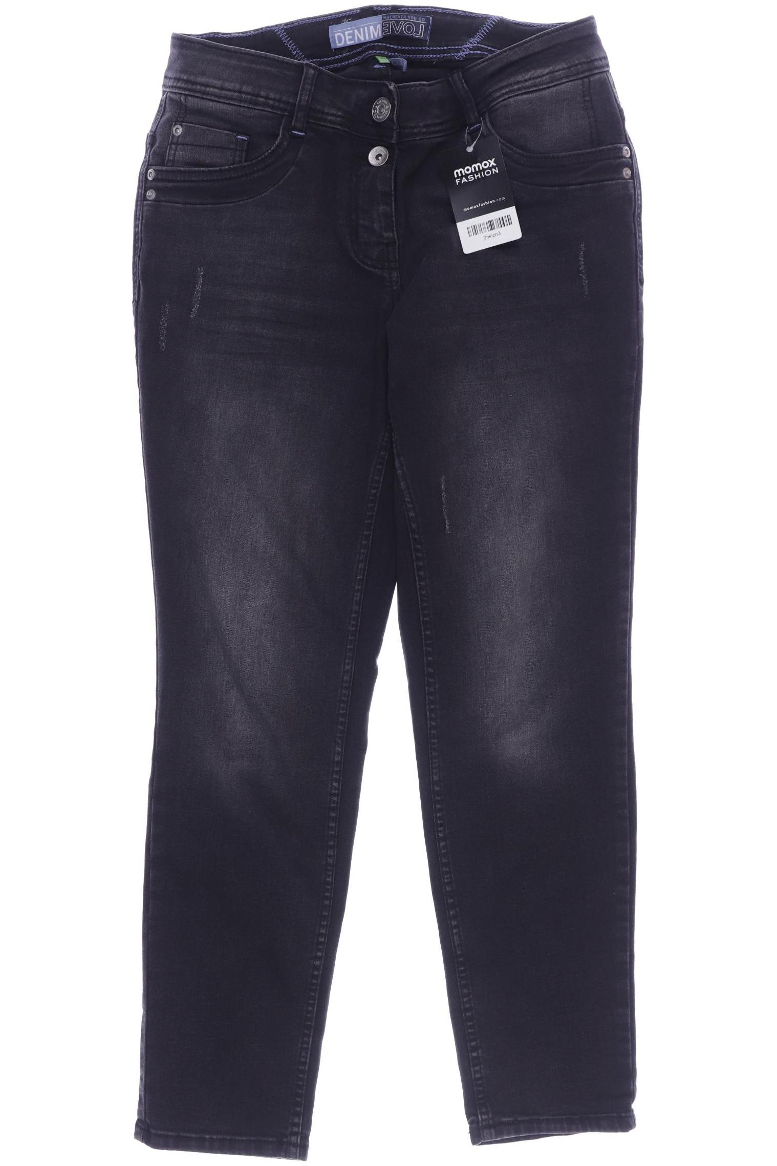 

CECIL Damen Jeans, grau