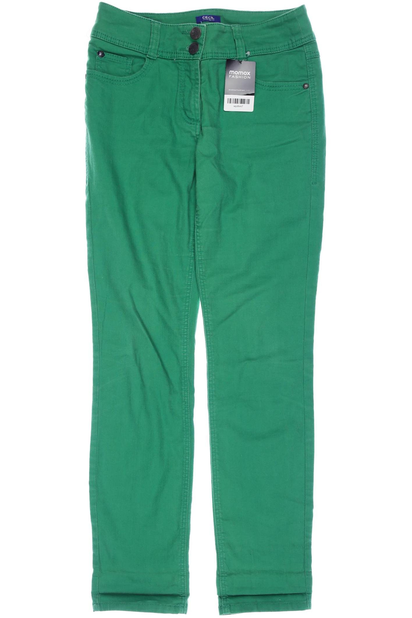 

Cecil Damen Jeans, grün, Gr. 27