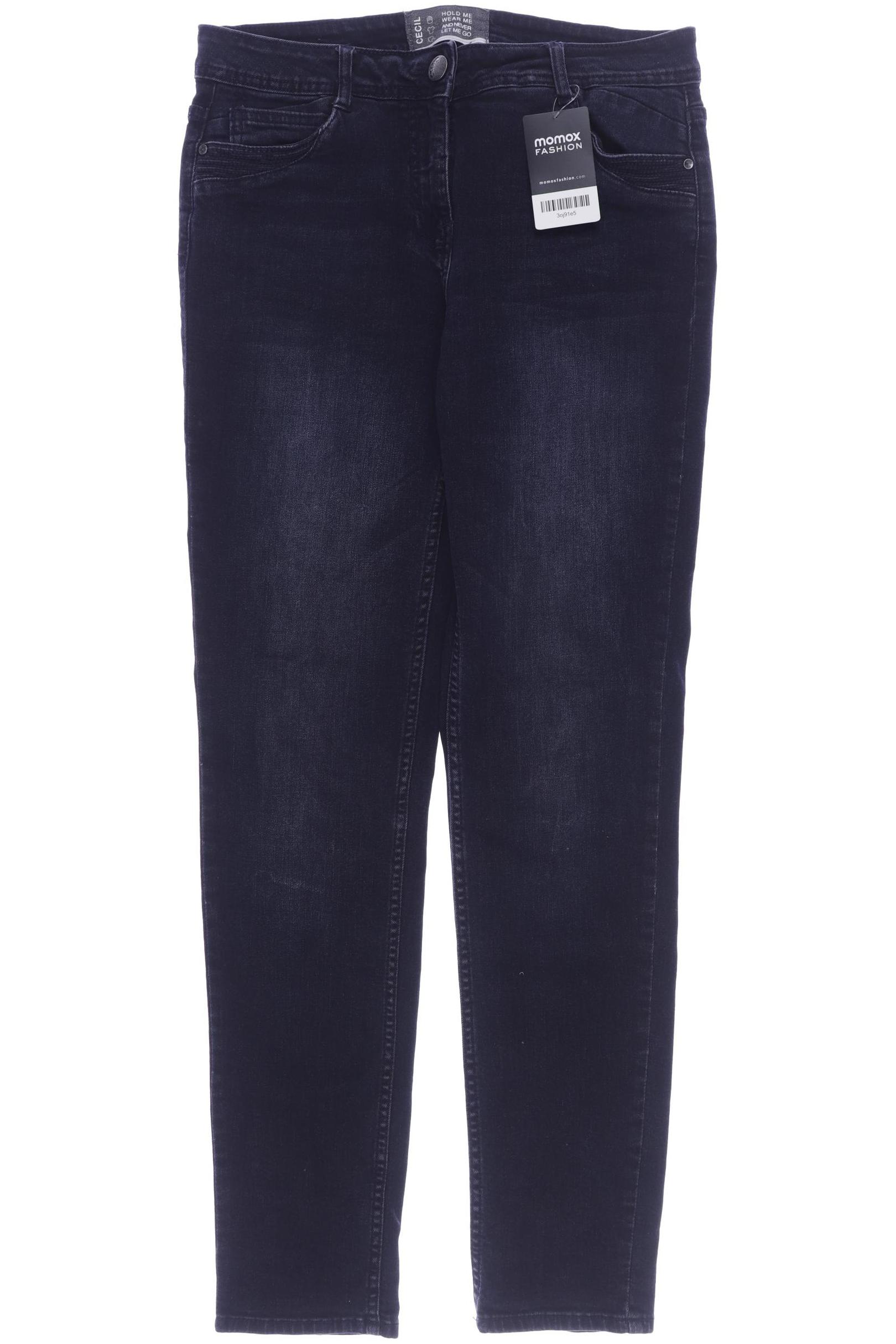 

CECIL Damen Jeans, marineblau