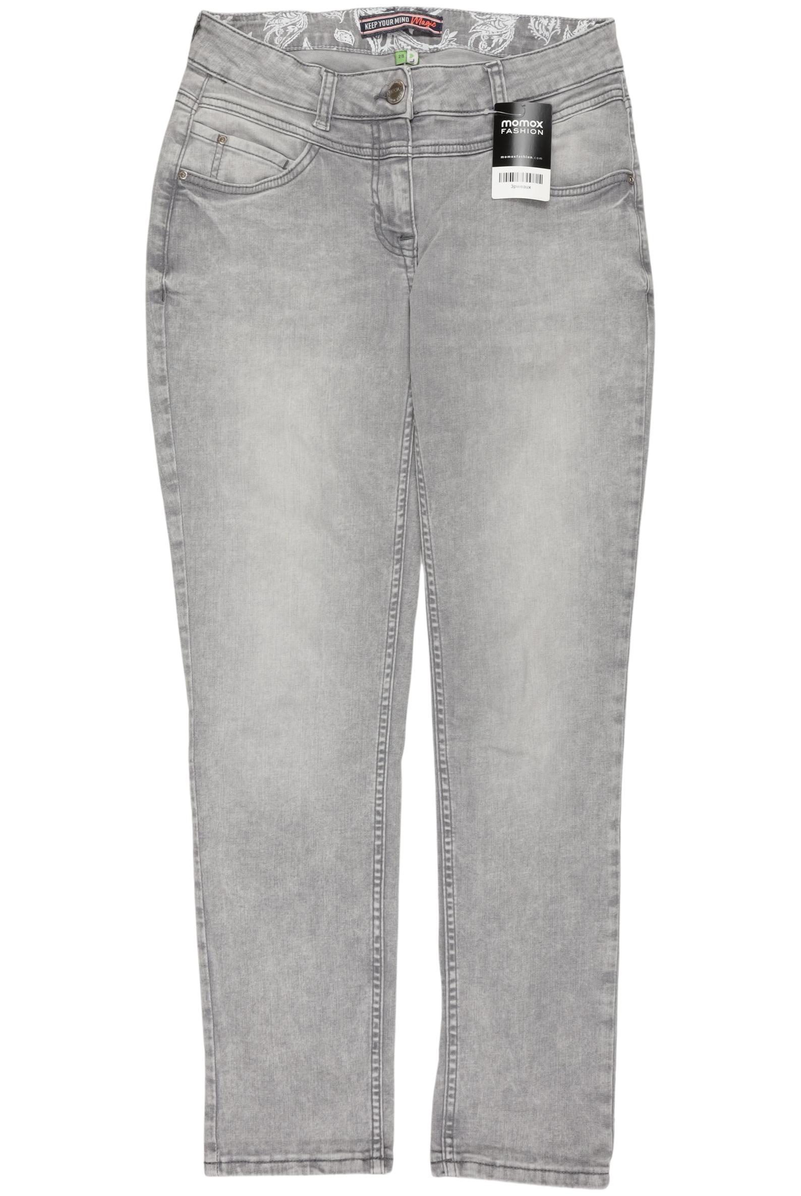 

Cecil Damen Jeans, grau, Gr. 28