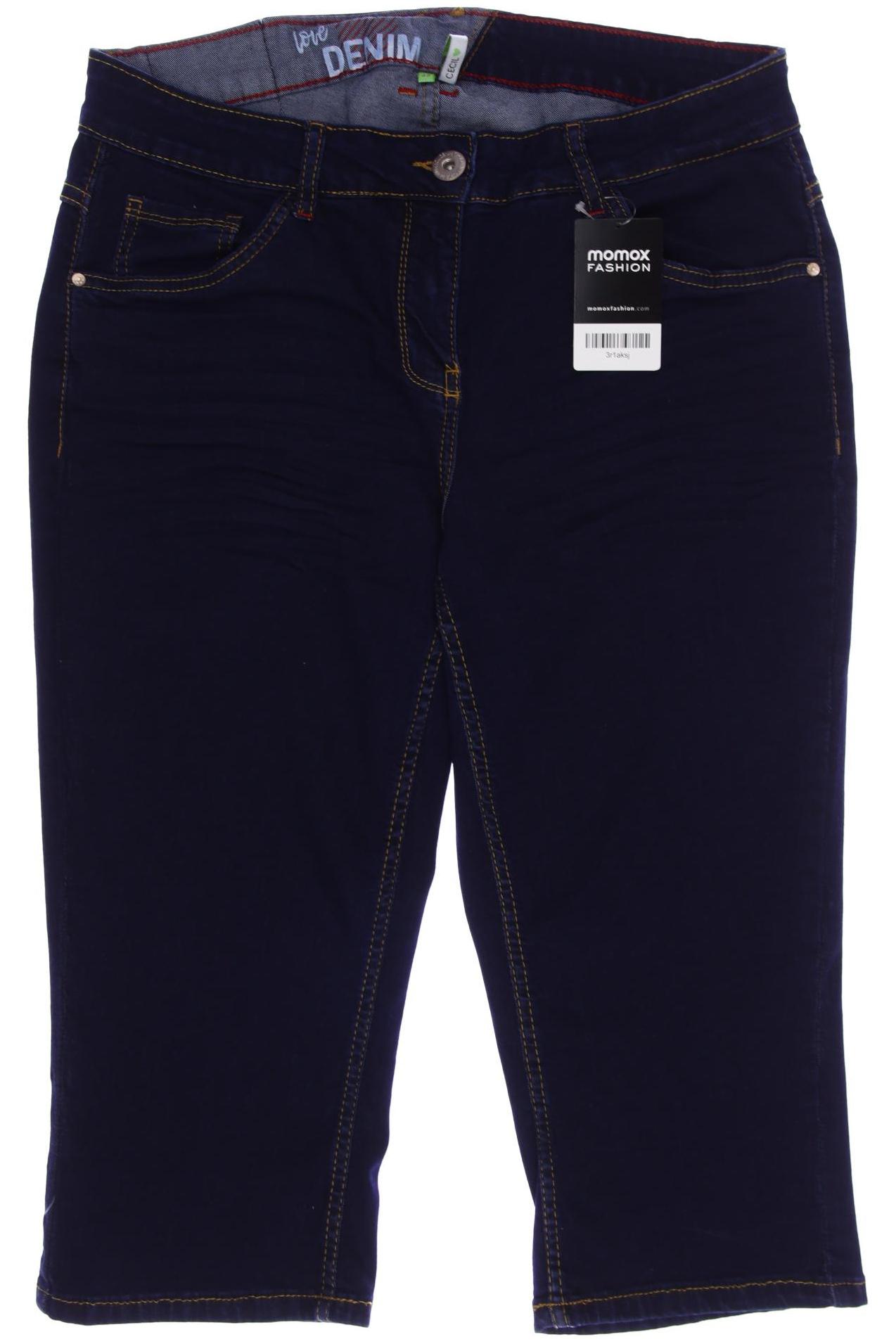 

CECIL Damen Jeans, marineblau
