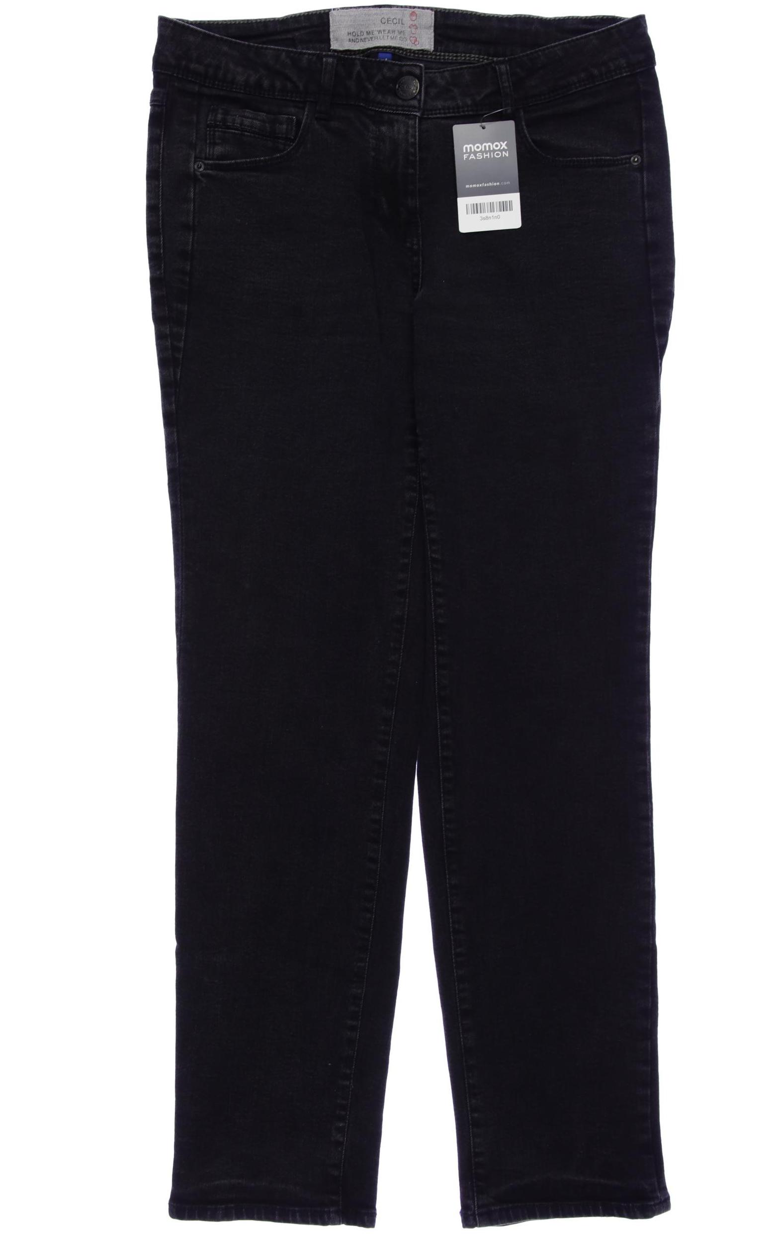 

Cecil Damen Jeans, schwarz, Gr. 30