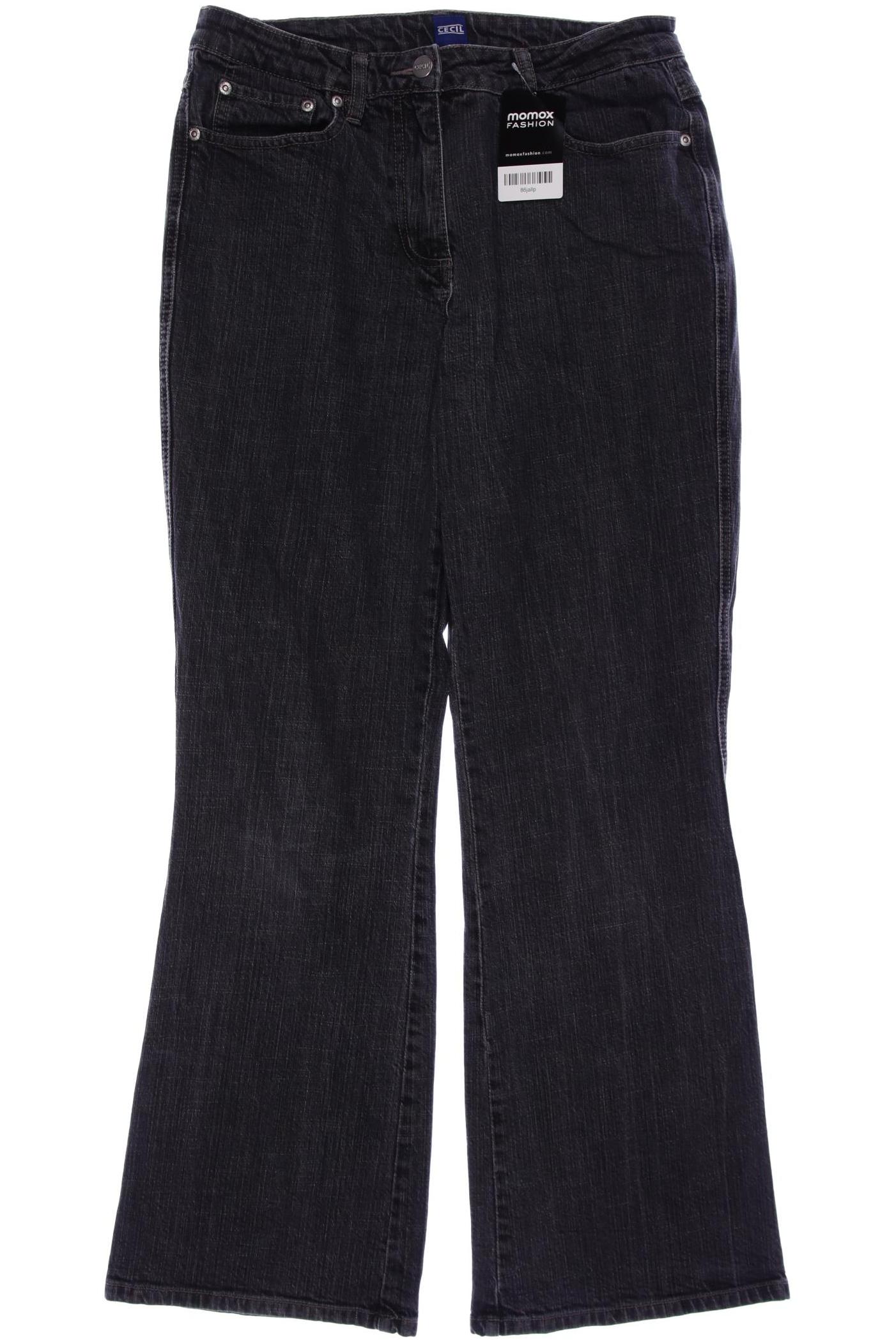 

CECIL Damen Jeans, grau