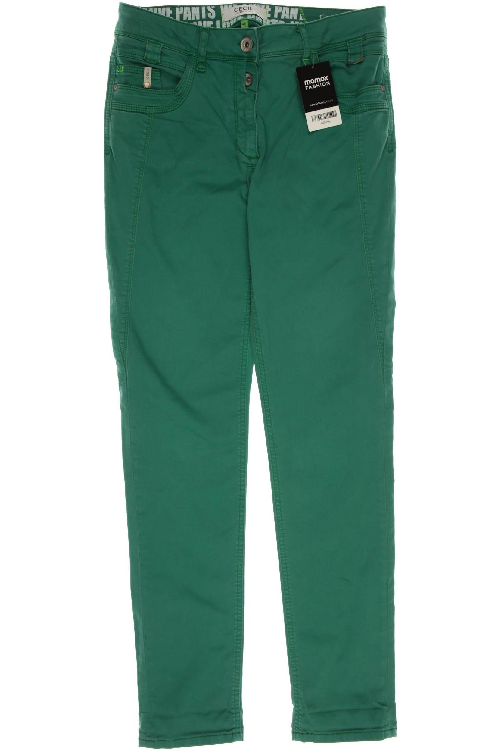 

CECIL Damen Jeans, türkis