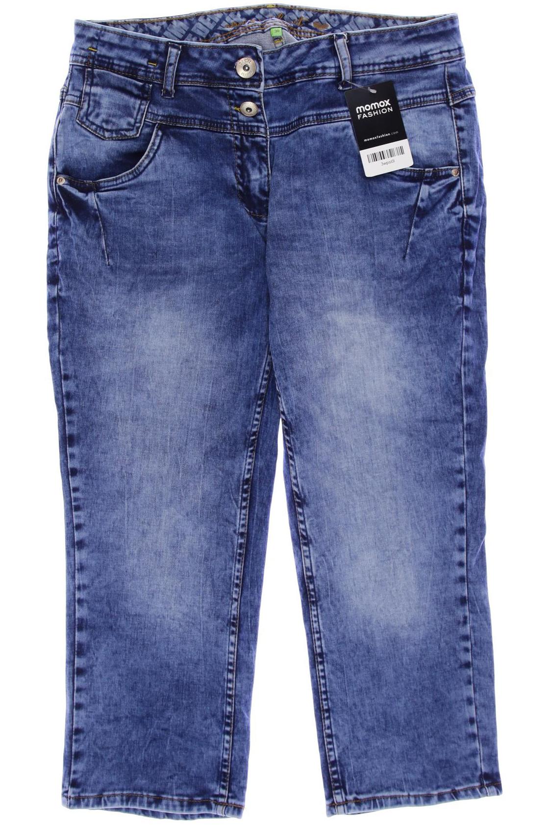 

CECIL Damen Jeans, blau