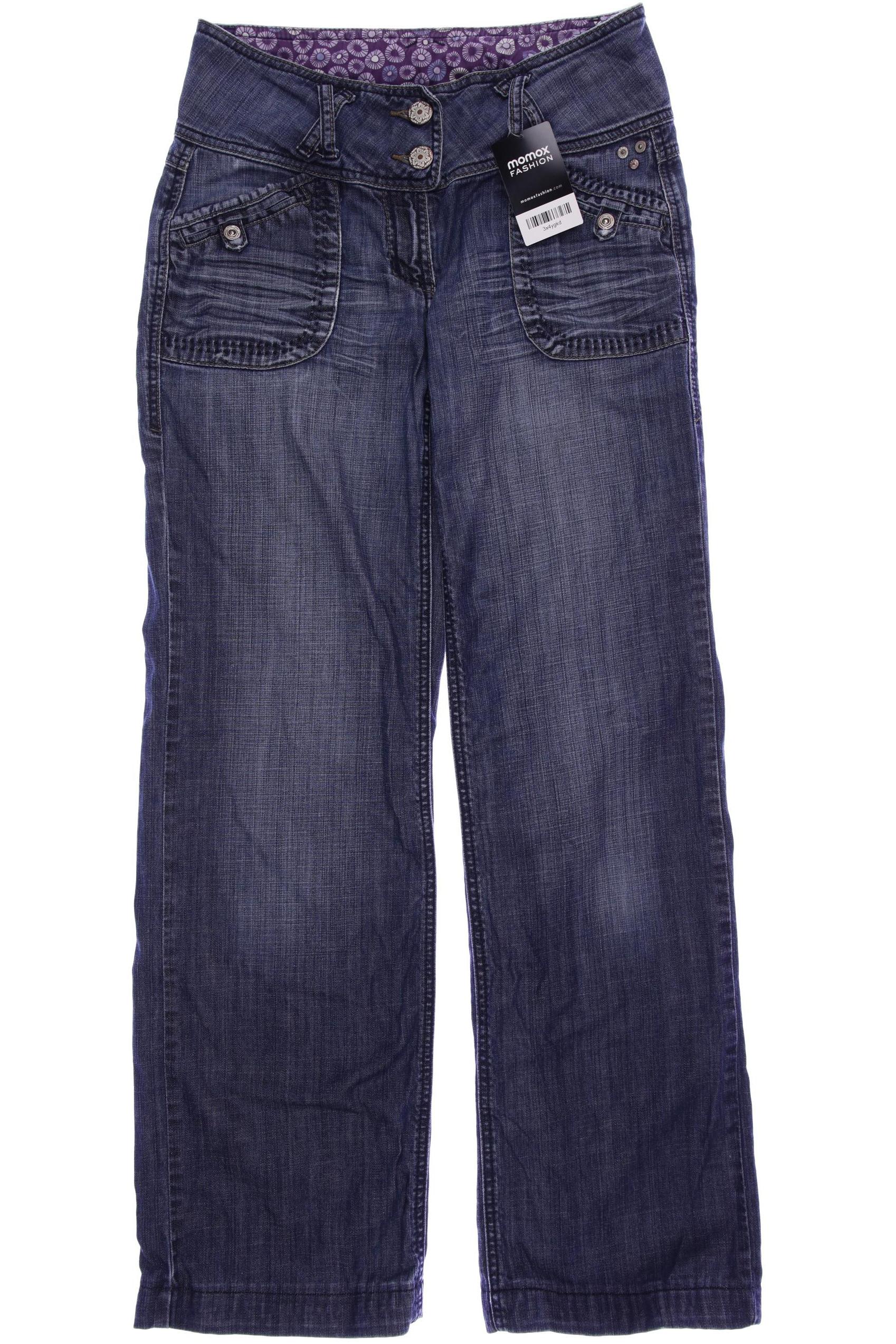 

CECIL Damen Jeans, blau