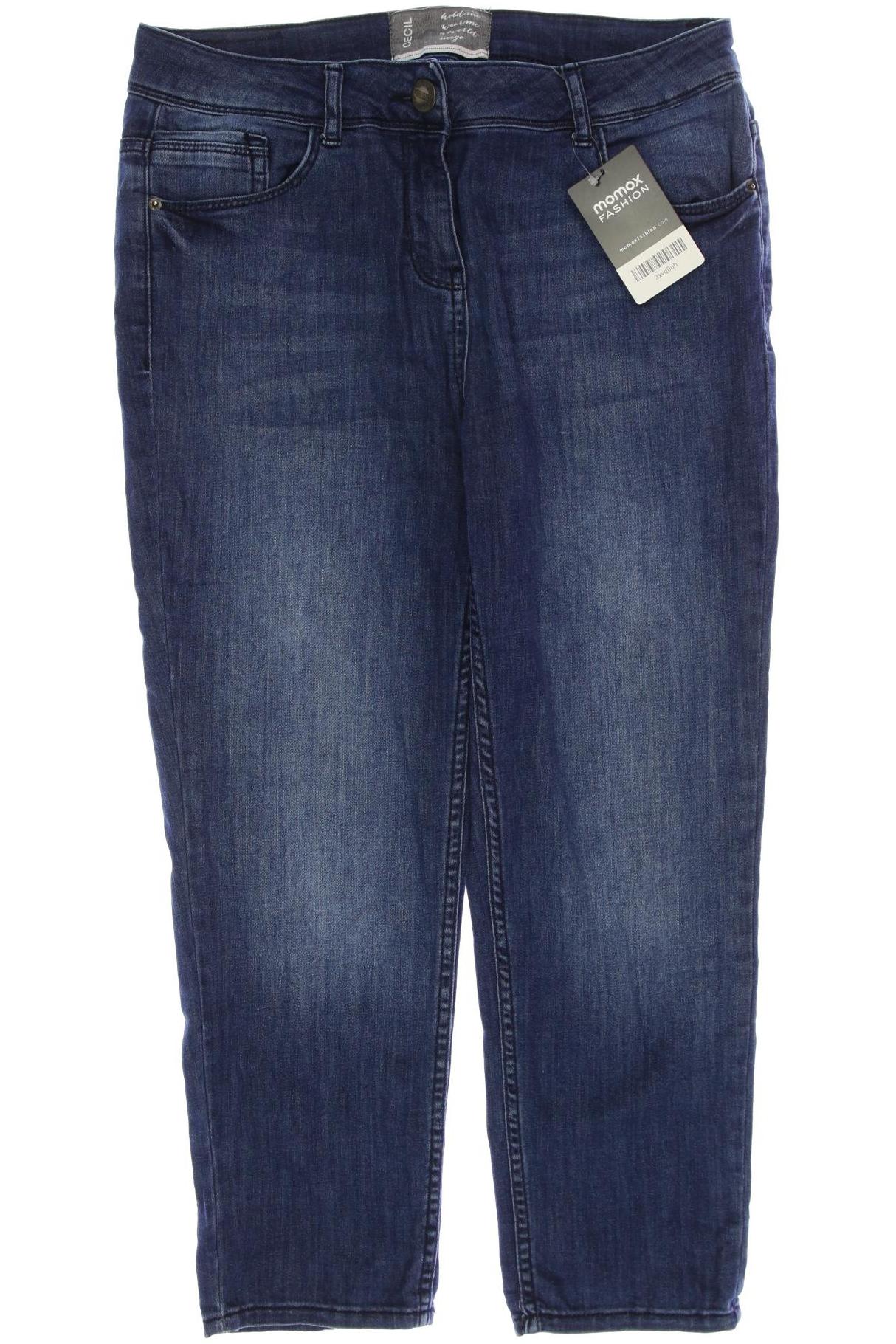 

CECIL Damen Jeans, marineblau