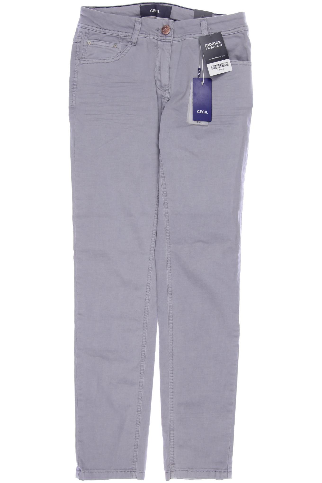 

CECIL Damen Jeans, grau