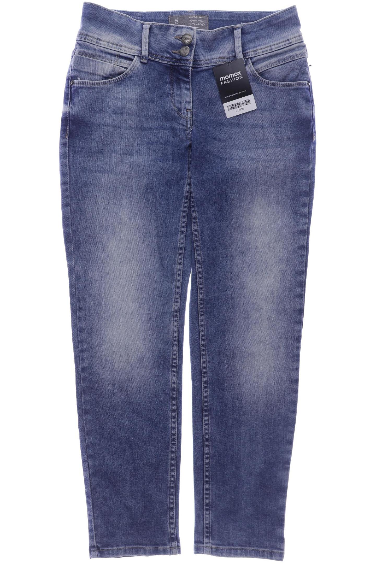 

CECIL Damen Jeans, blau
