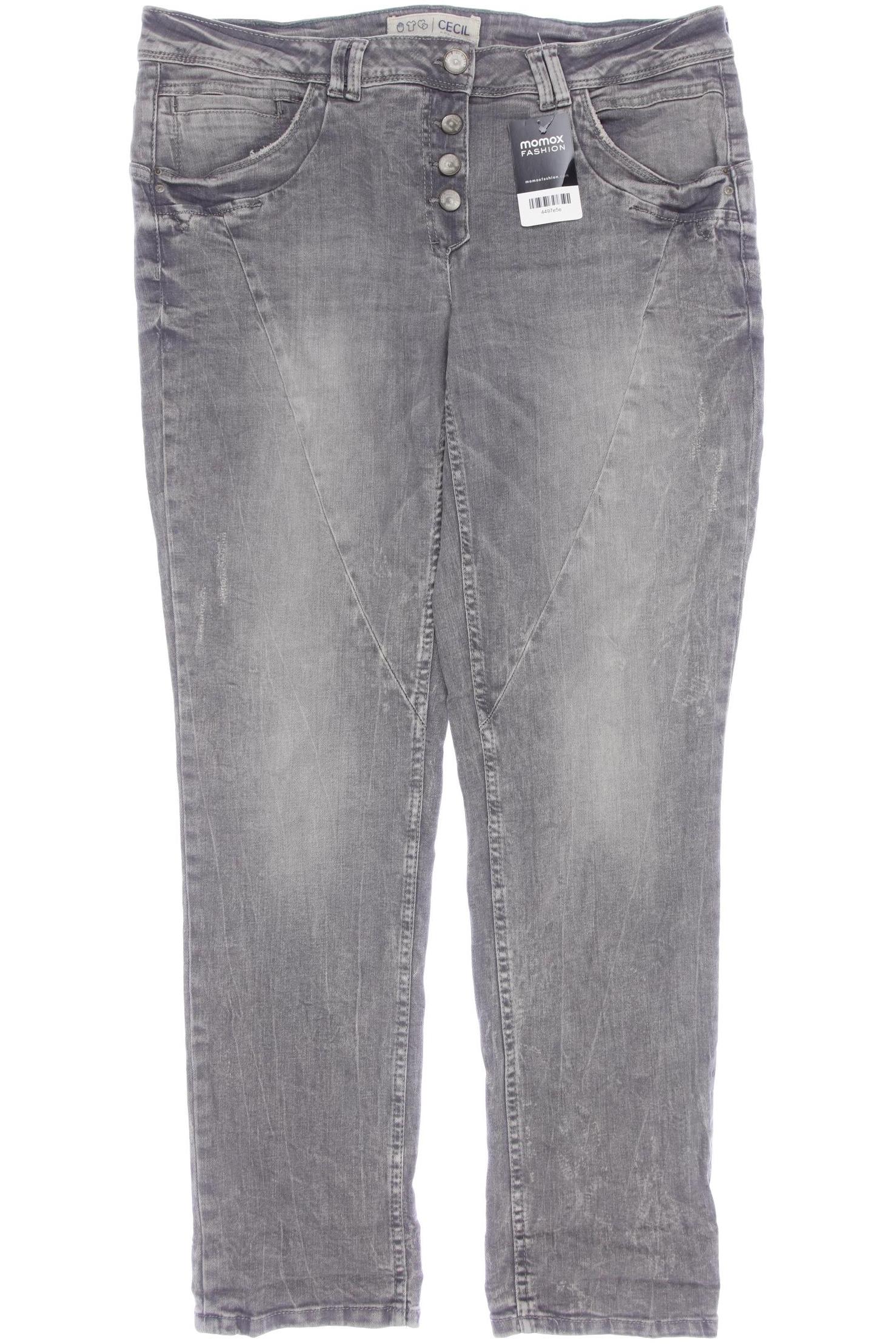 

Cecil Damen Jeans, grau, Gr. 34
