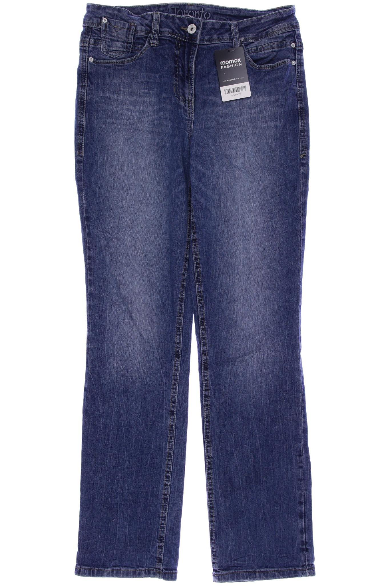 

CECIL Damen Jeans, blau