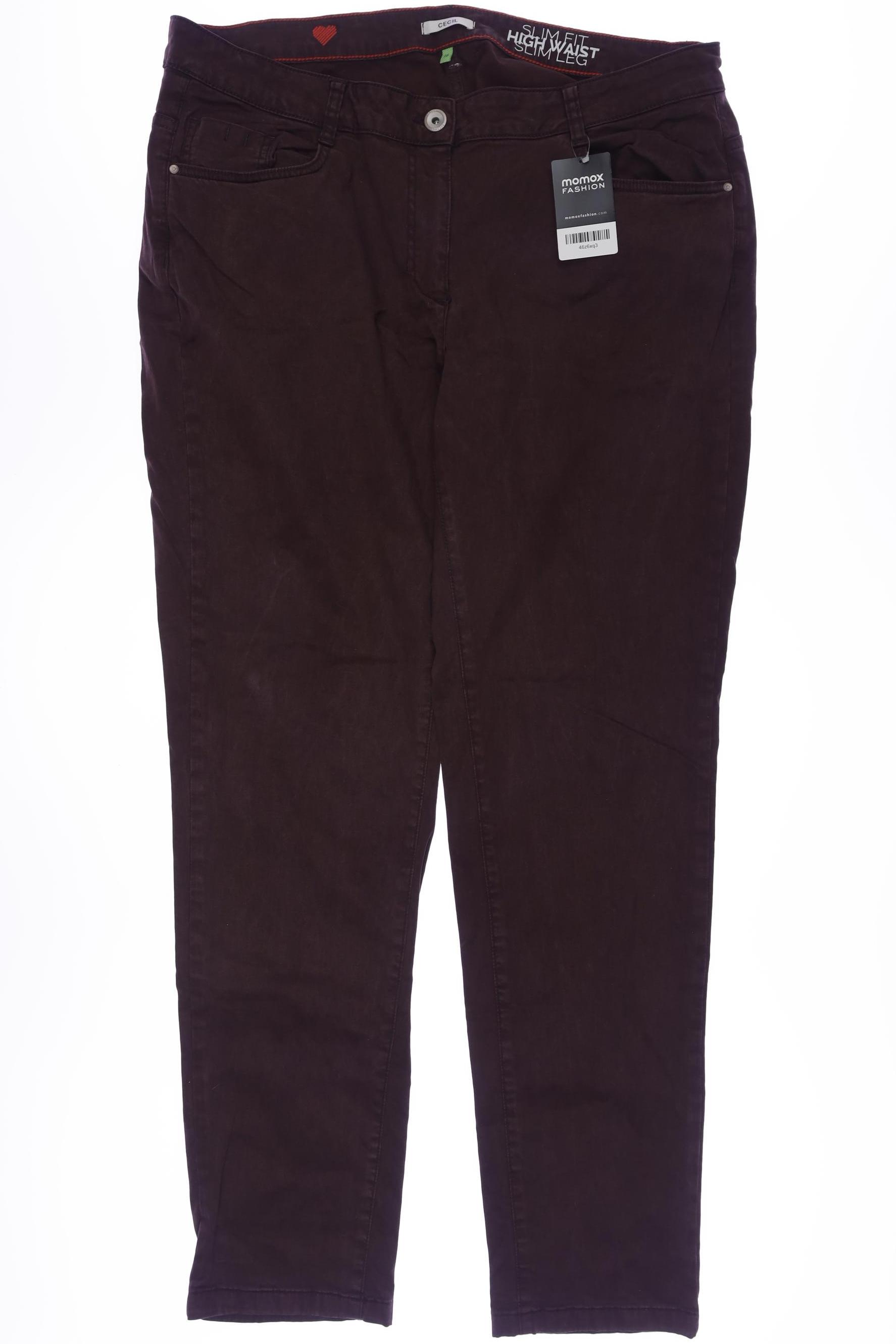 

Cecil Damen Jeans, bordeaux, Gr. 36