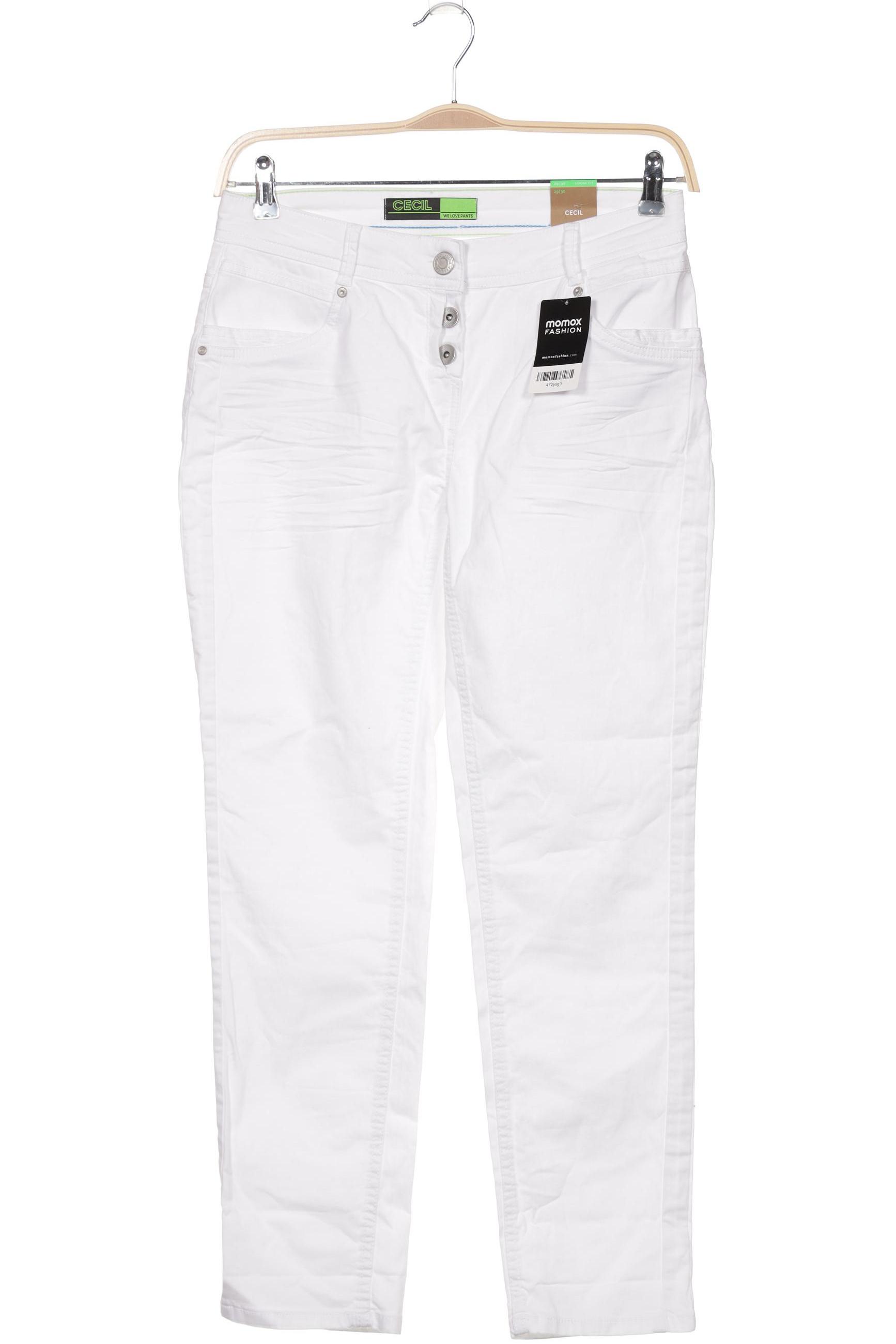 

Cecil Damen Jeans, weiß, Gr. 29