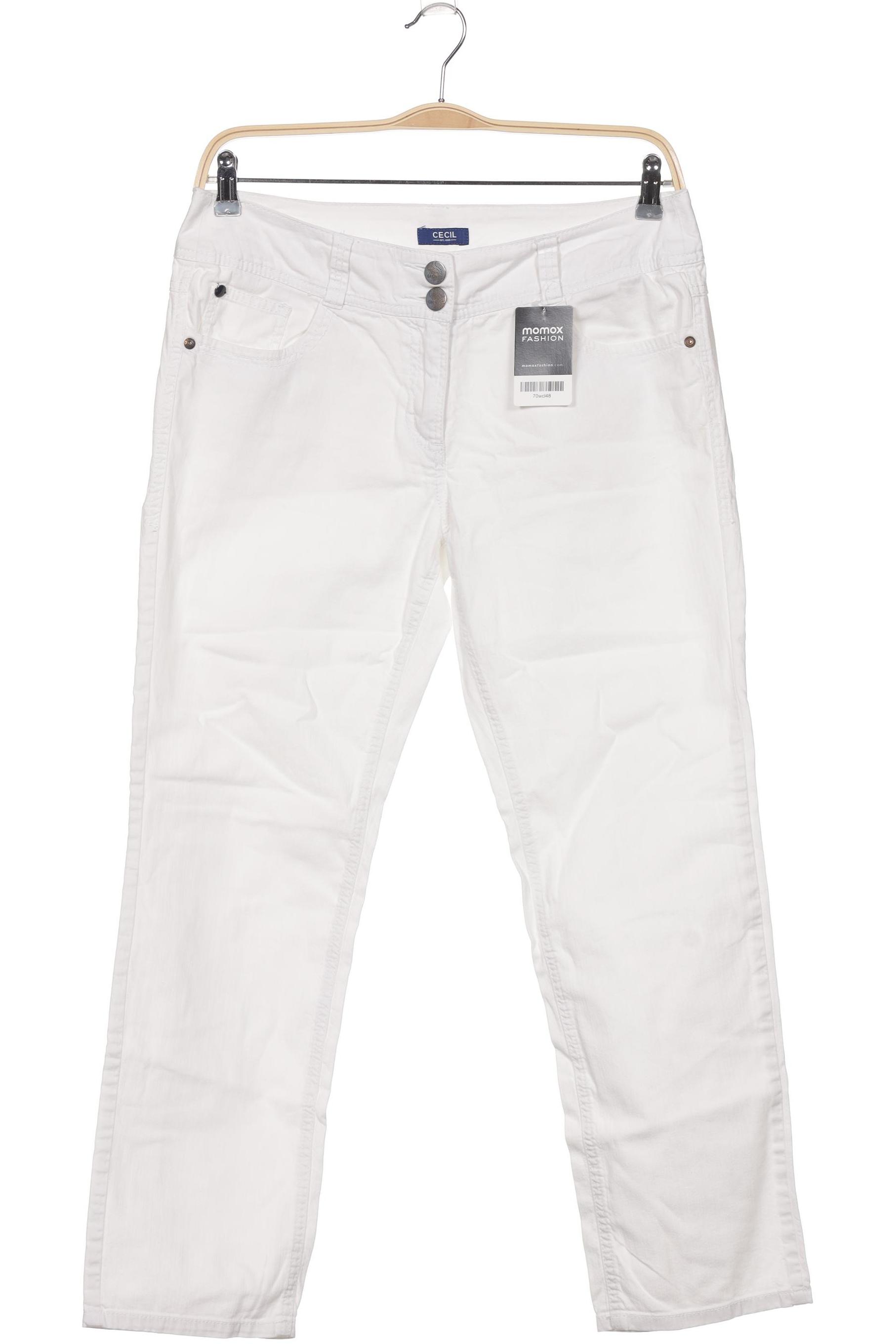 

Cecil Damen Jeans, weiß, Gr. 30