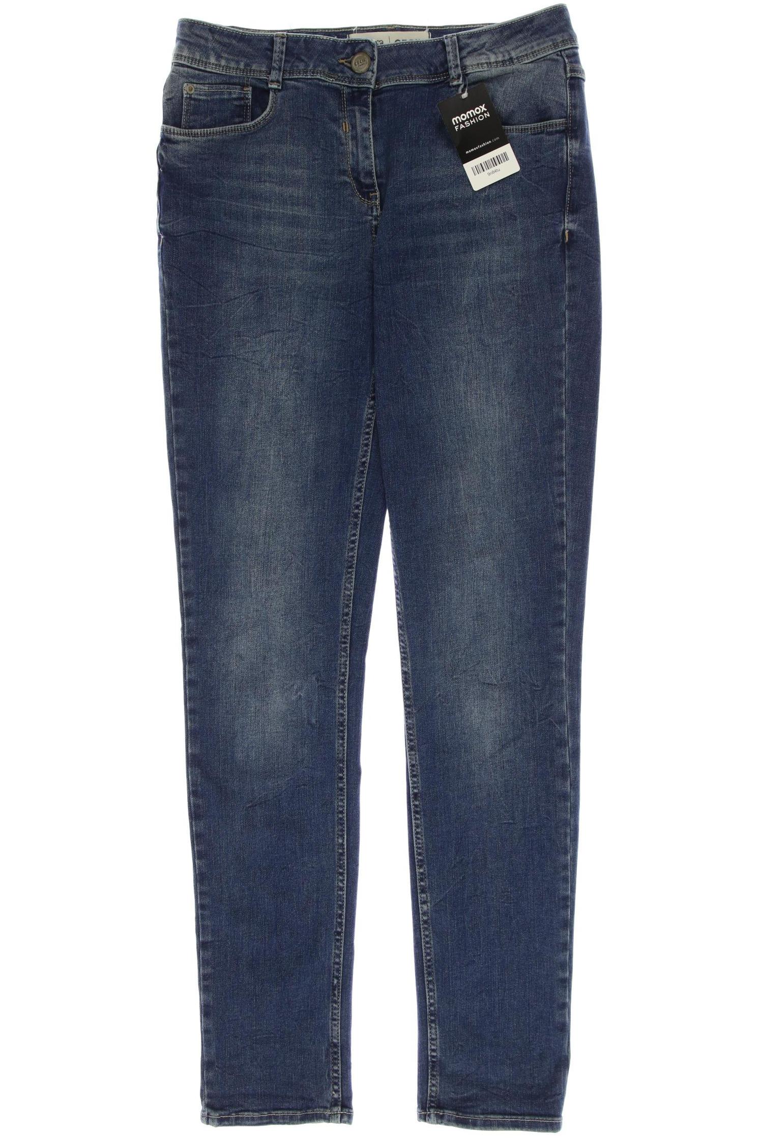 

CECIL Damen Jeans, blau