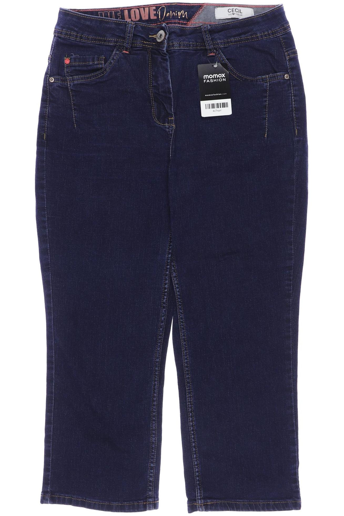 

CECIL Damen Jeans, marineblau