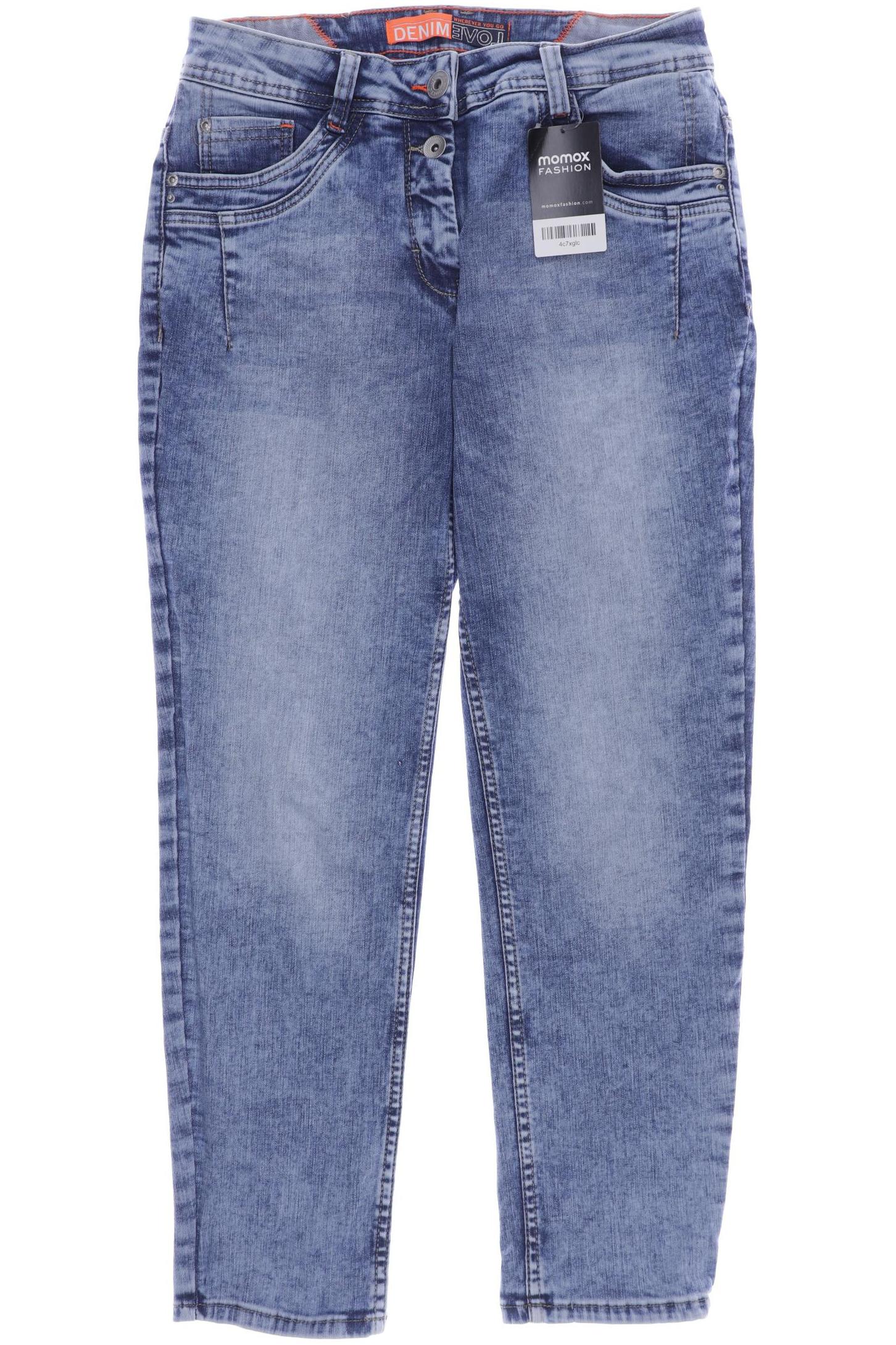 

CECIL Damen Jeans, hellblau