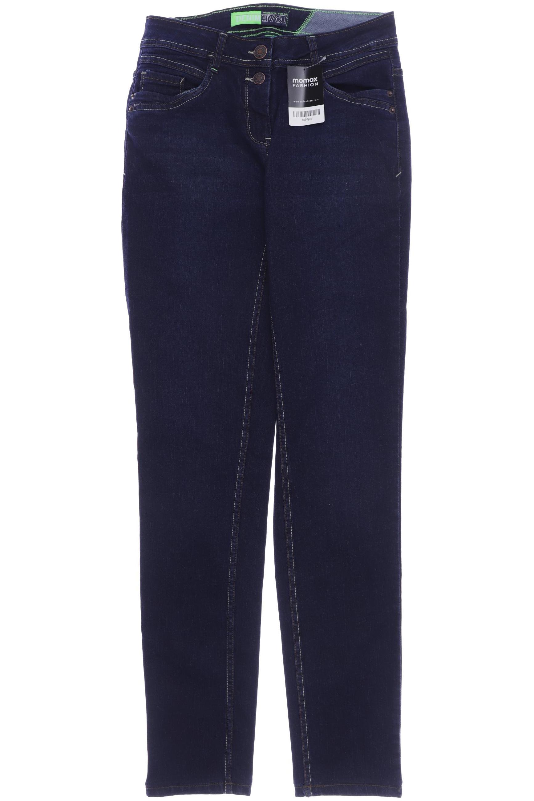 

CECIL Damen Jeans, marineblau