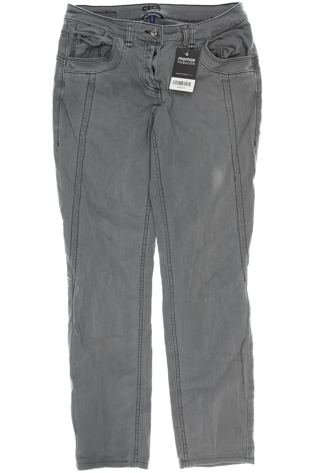 

CECIL Damen Jeans, grau