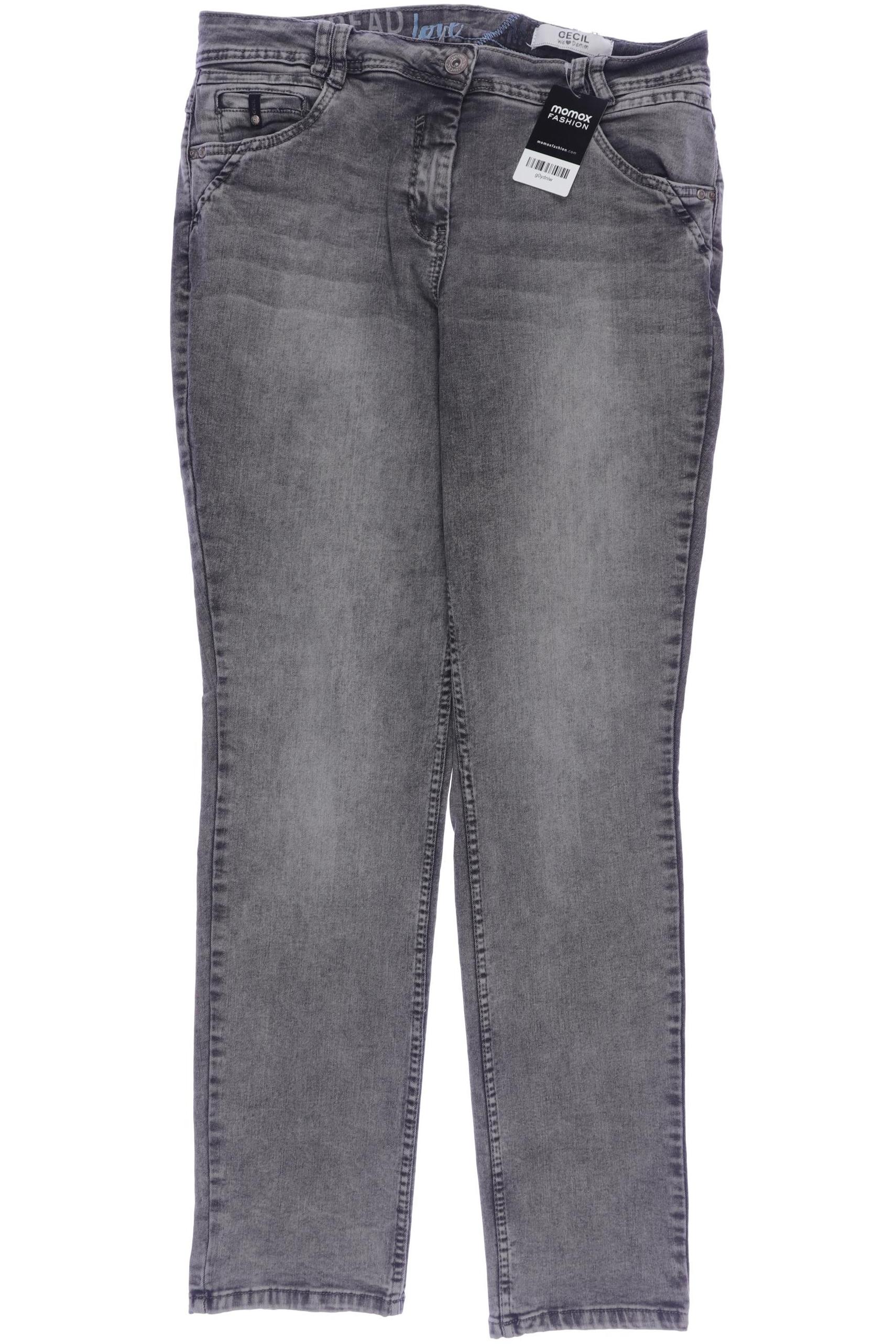 

Cecil Damen Jeans, grau, Gr. 33