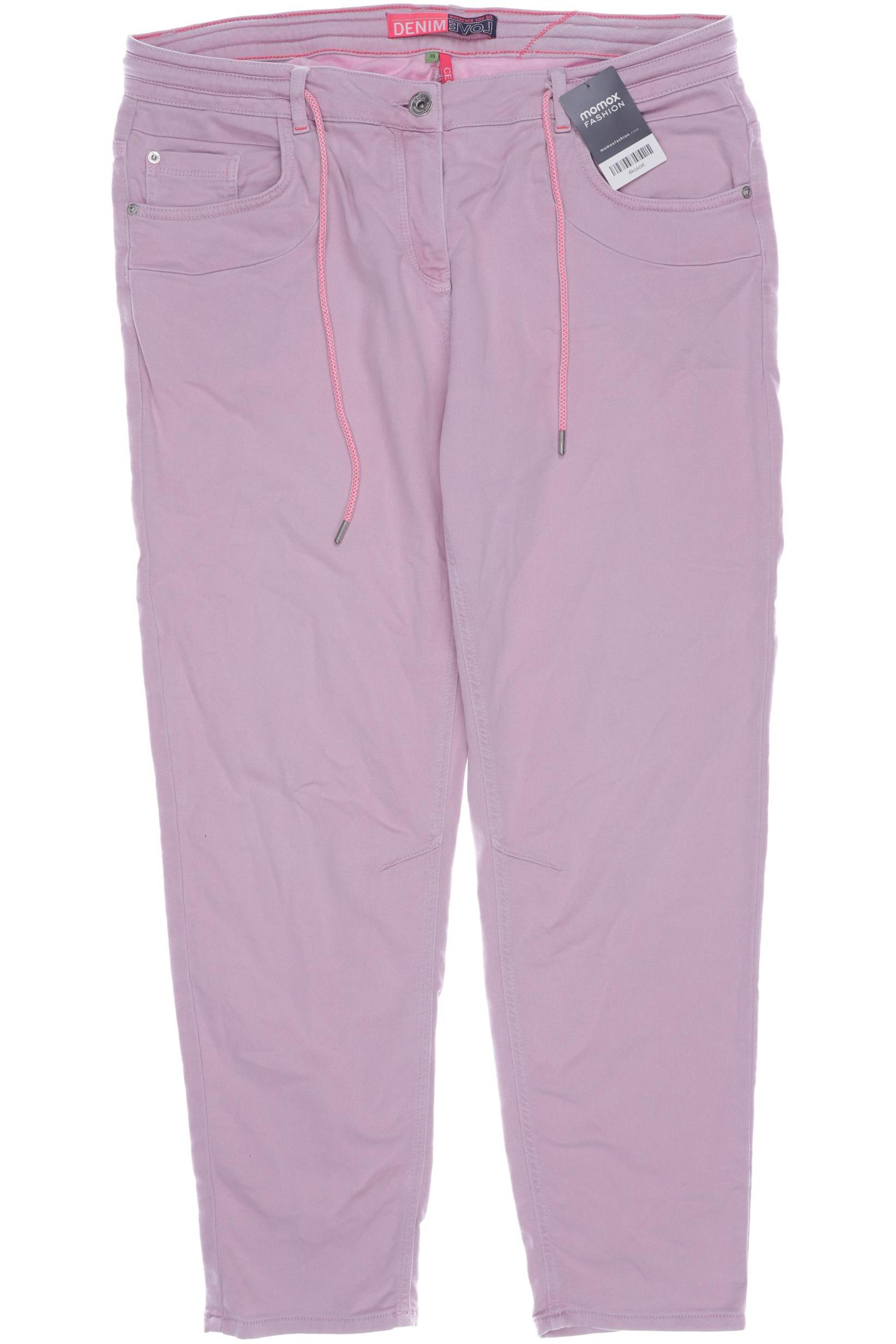 

CECIL Damen Jeans, pink