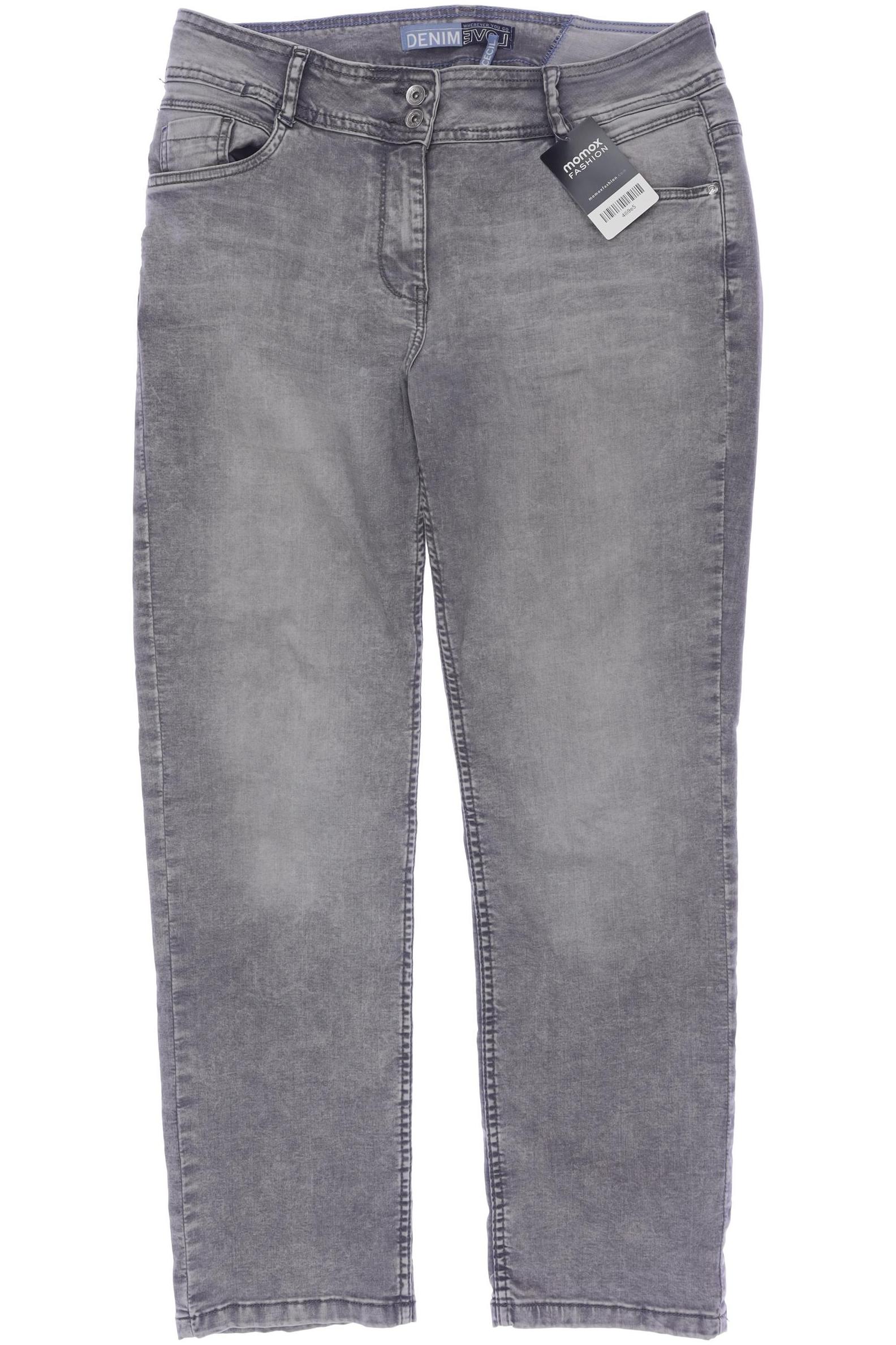 

Cecil Damen Jeans, grau, Gr. 31