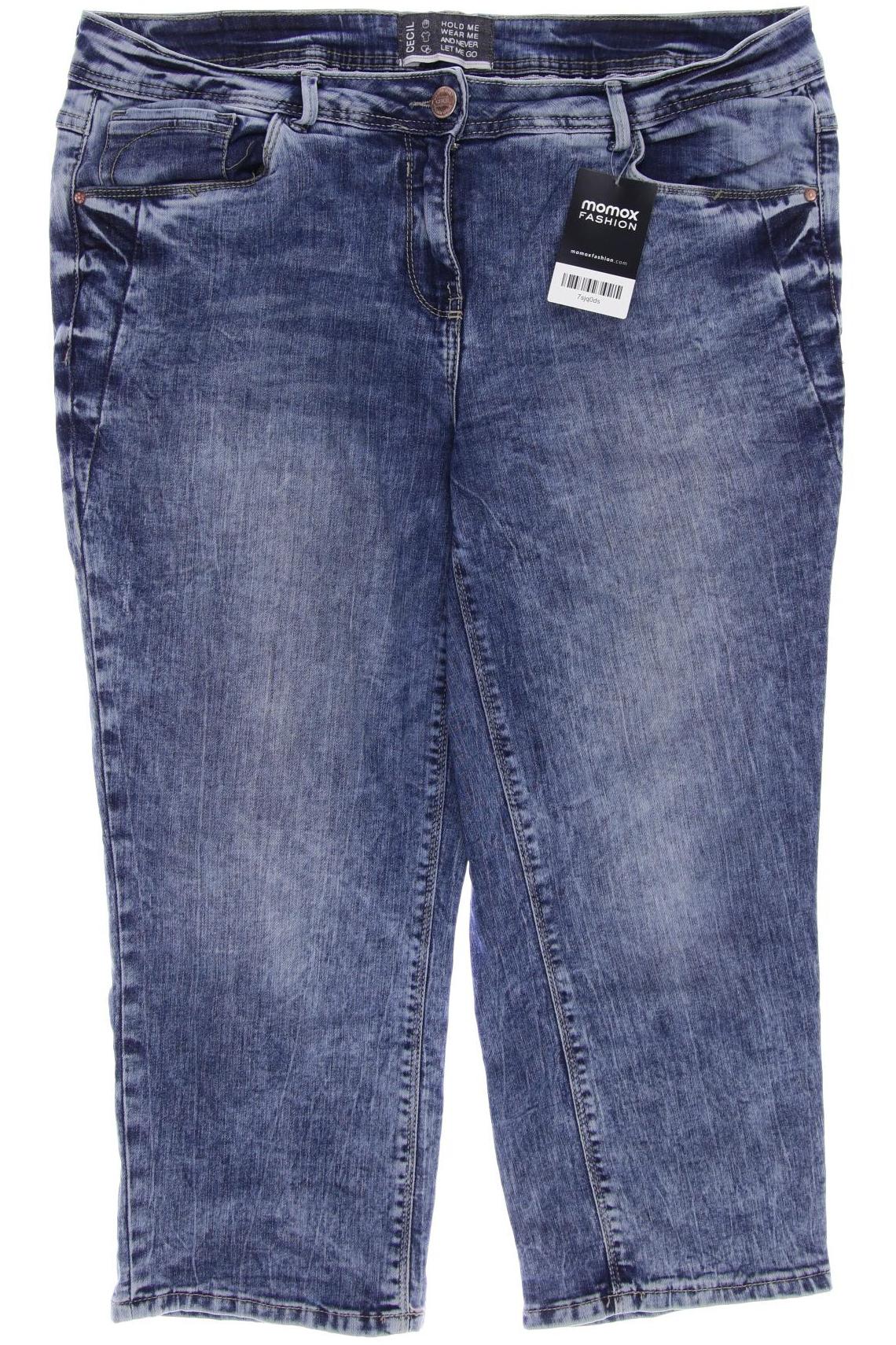 

CECIL Damen Jeans, blau