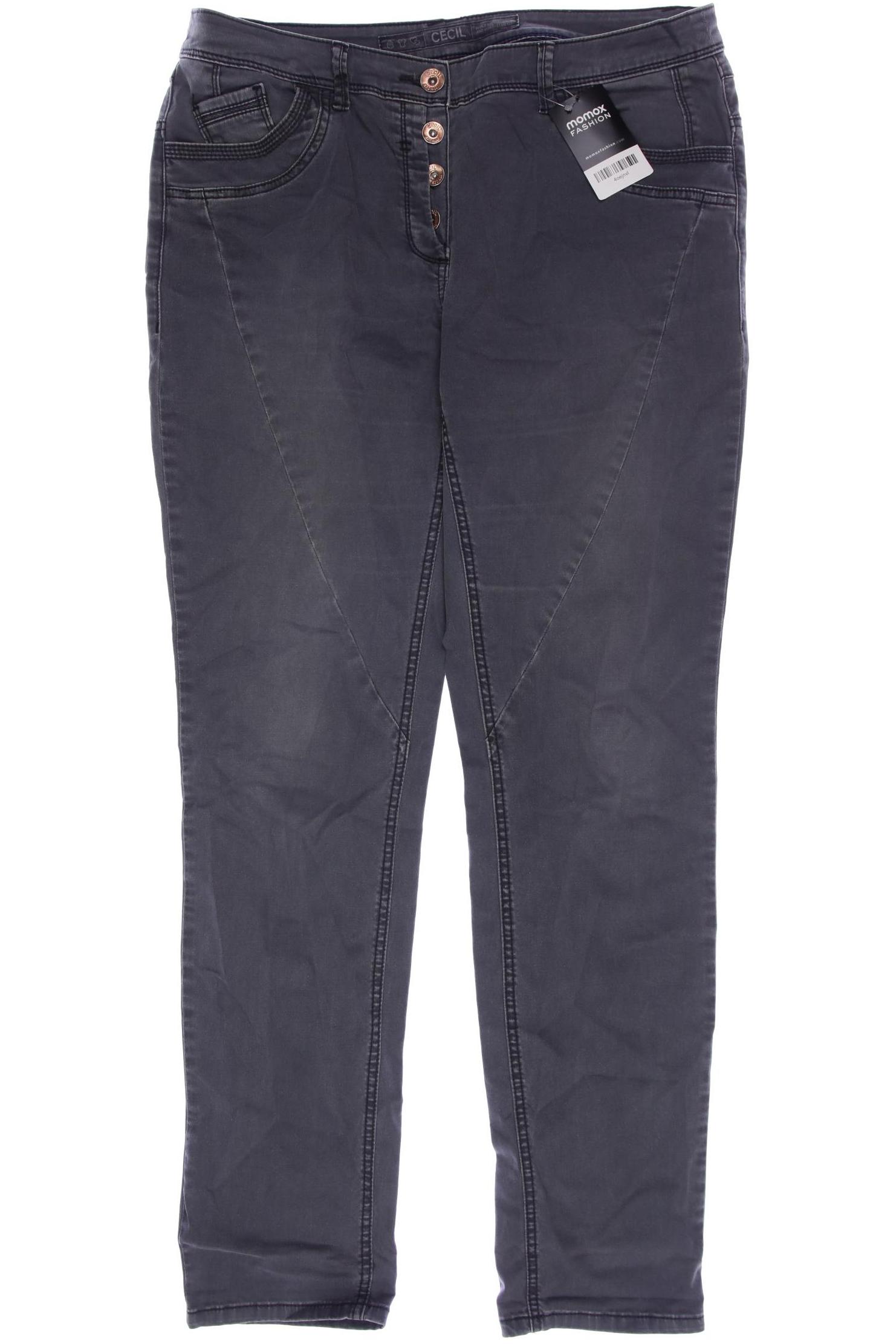 

CECIL Damen Jeans, grau