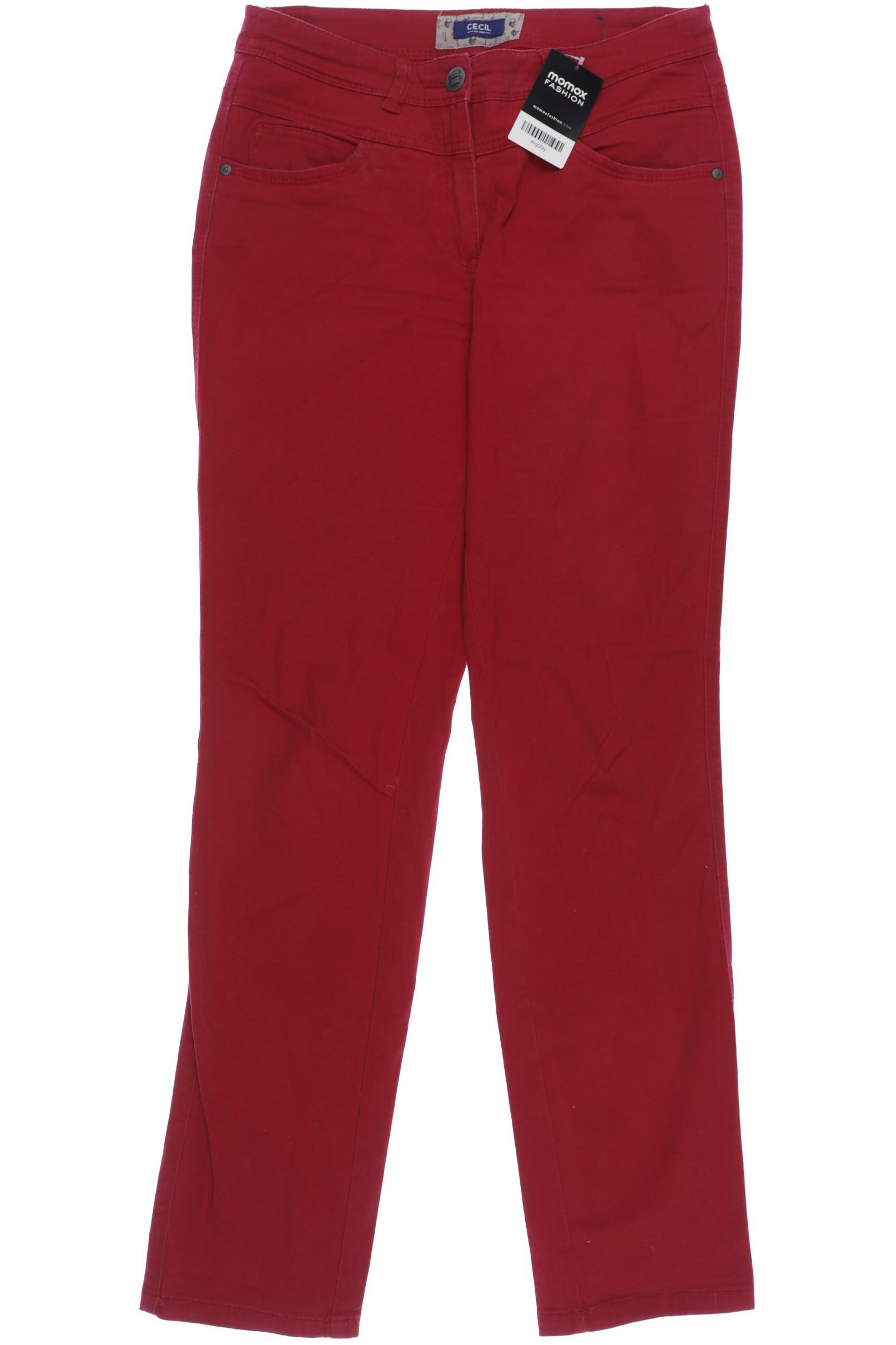 

Cecil Damen Jeans, rot, Gr. 29