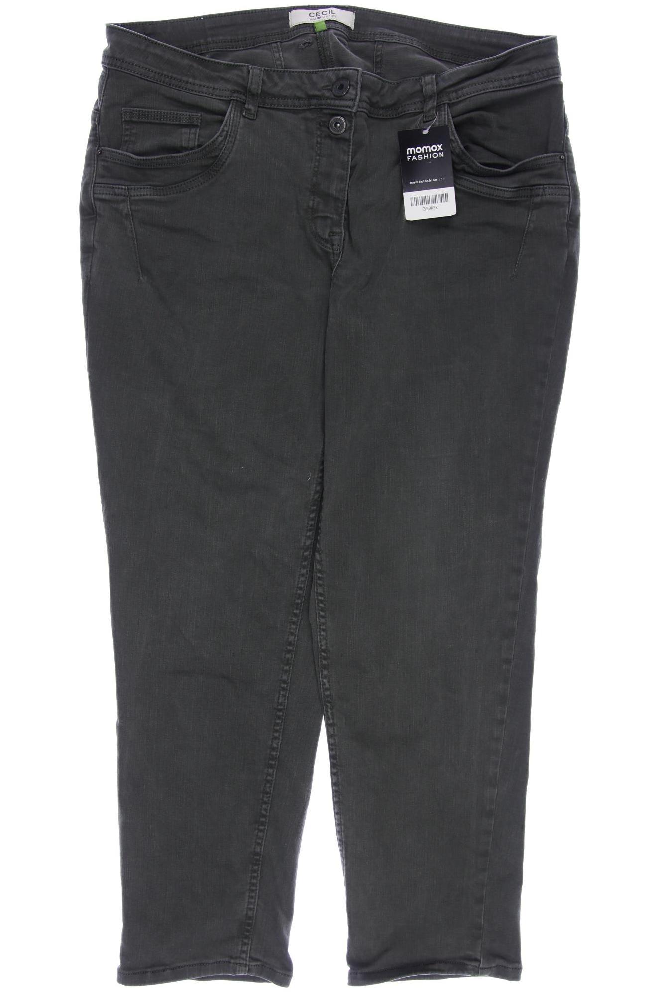 

CECIL Damen Jeans, grün