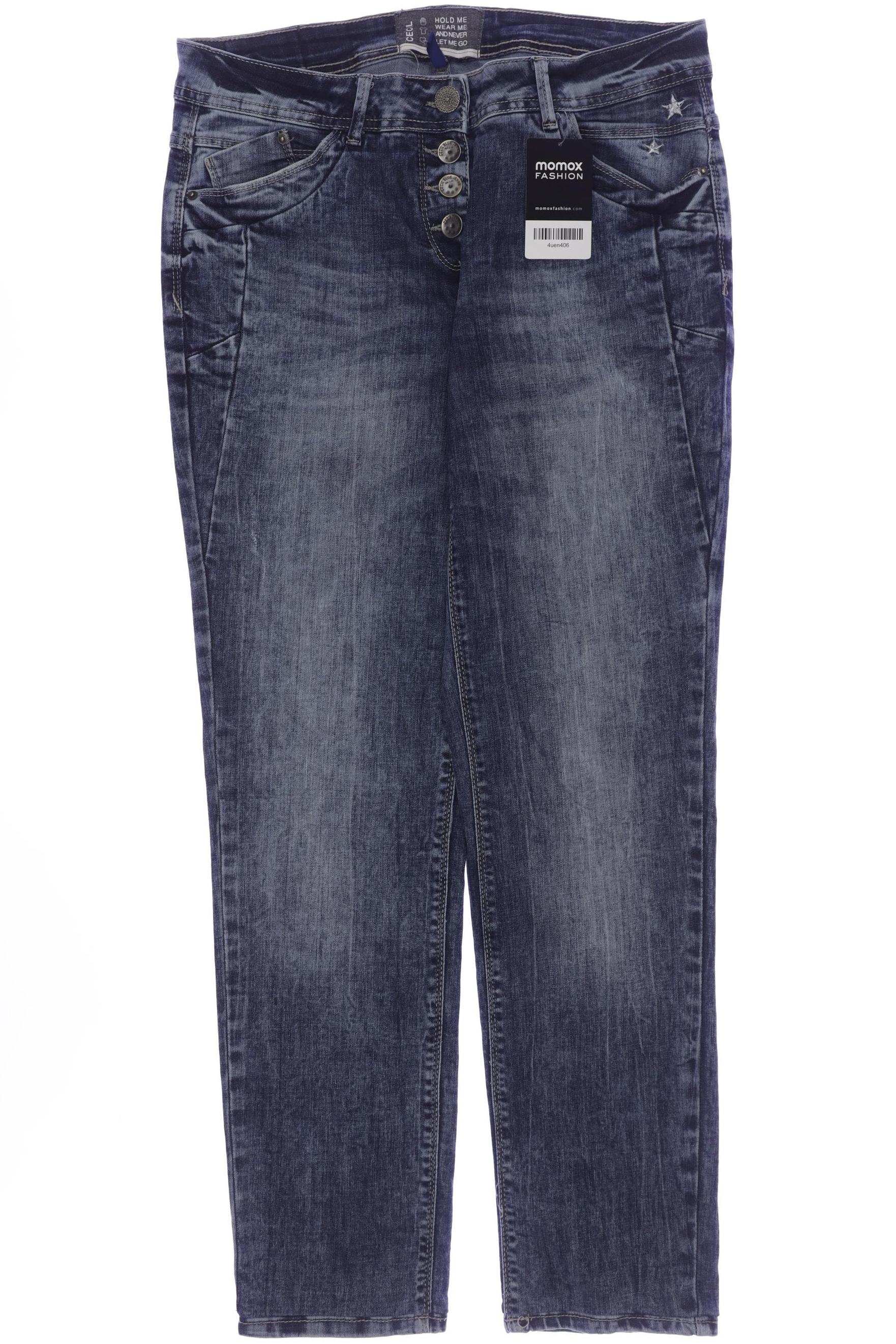 

Cecil Damen Jeans, marineblau, Gr. 28