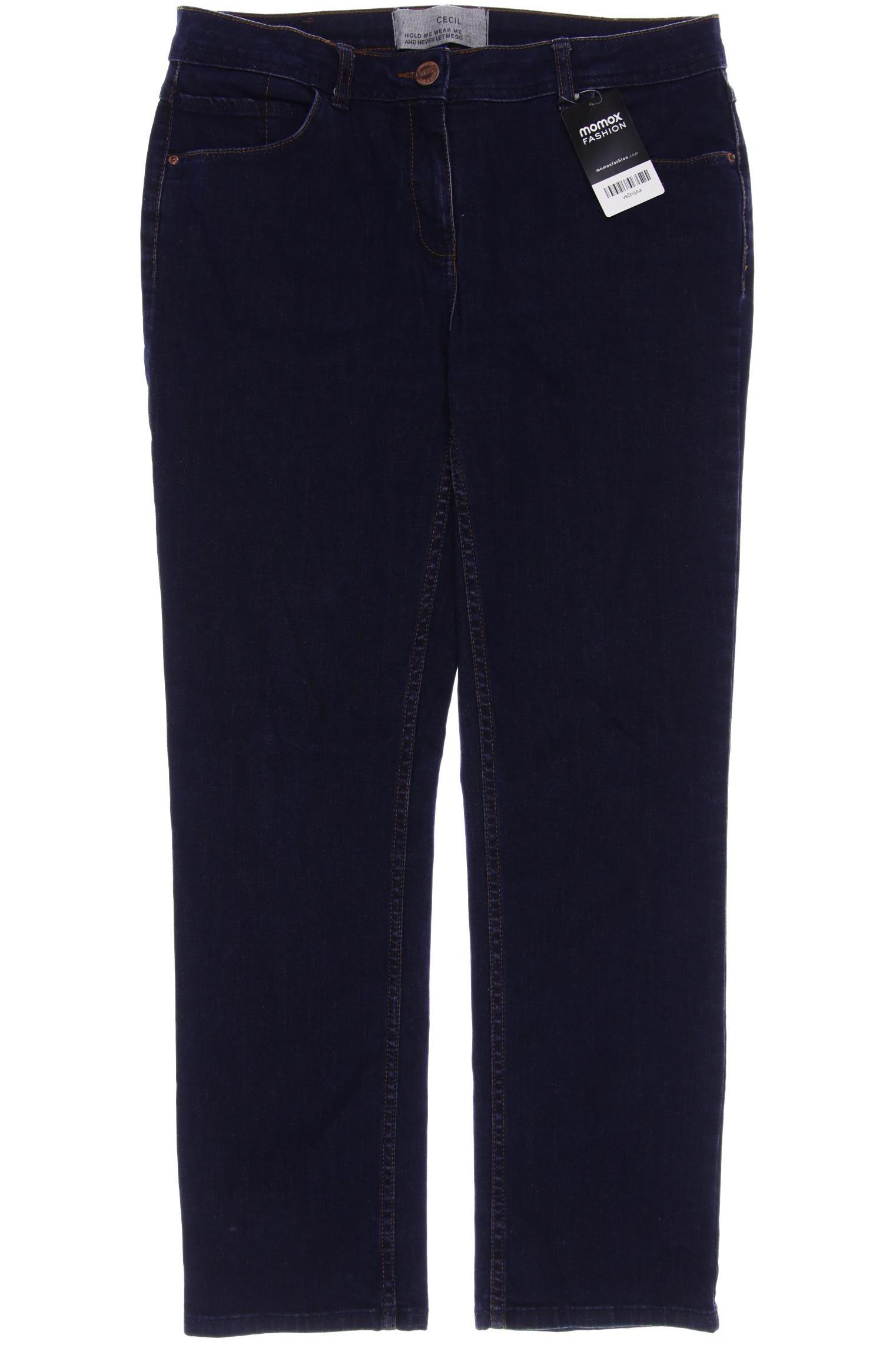 

CECIL Damen Jeans, marineblau