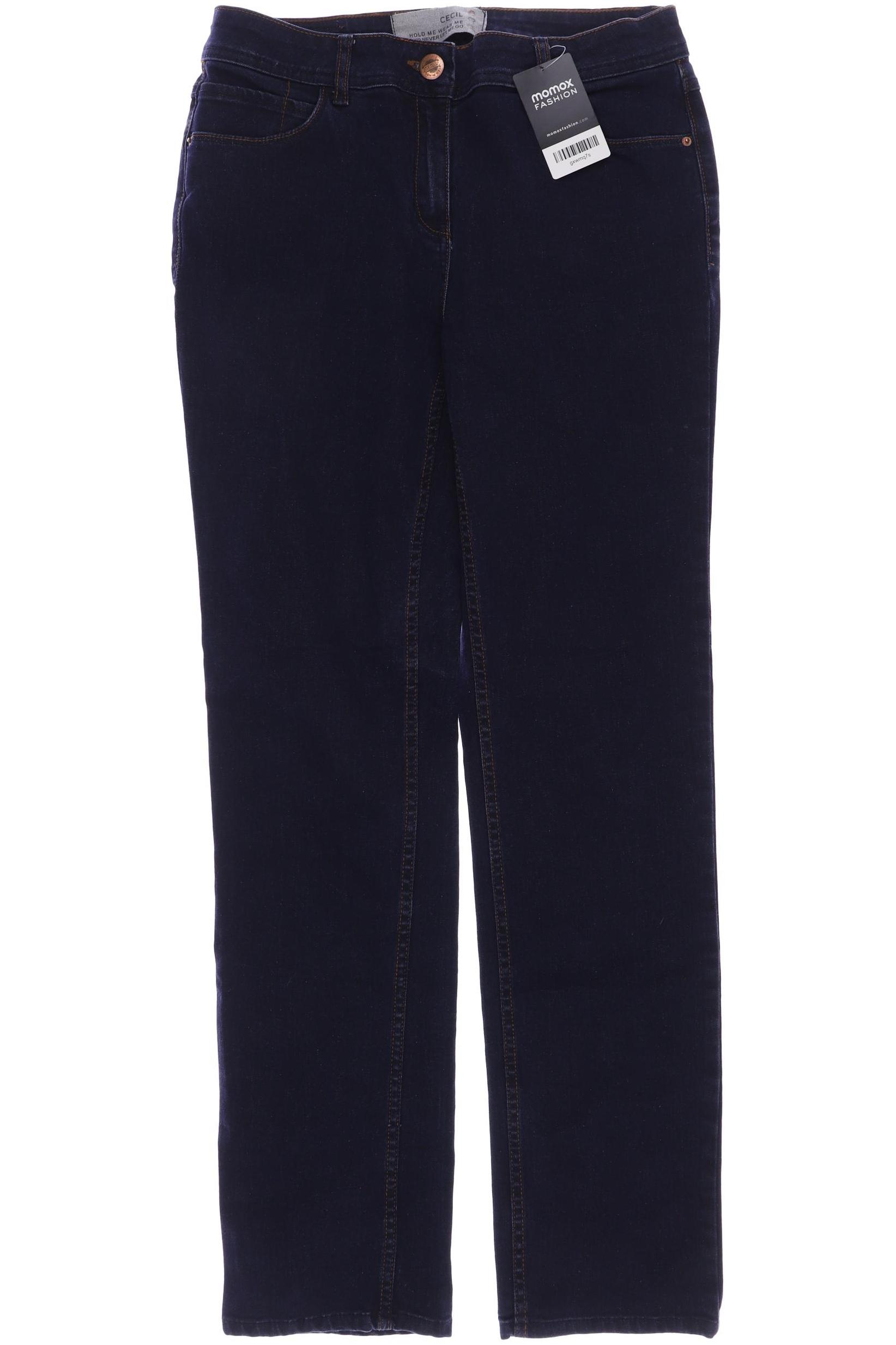 

CECIL Damen Jeans, marineblau