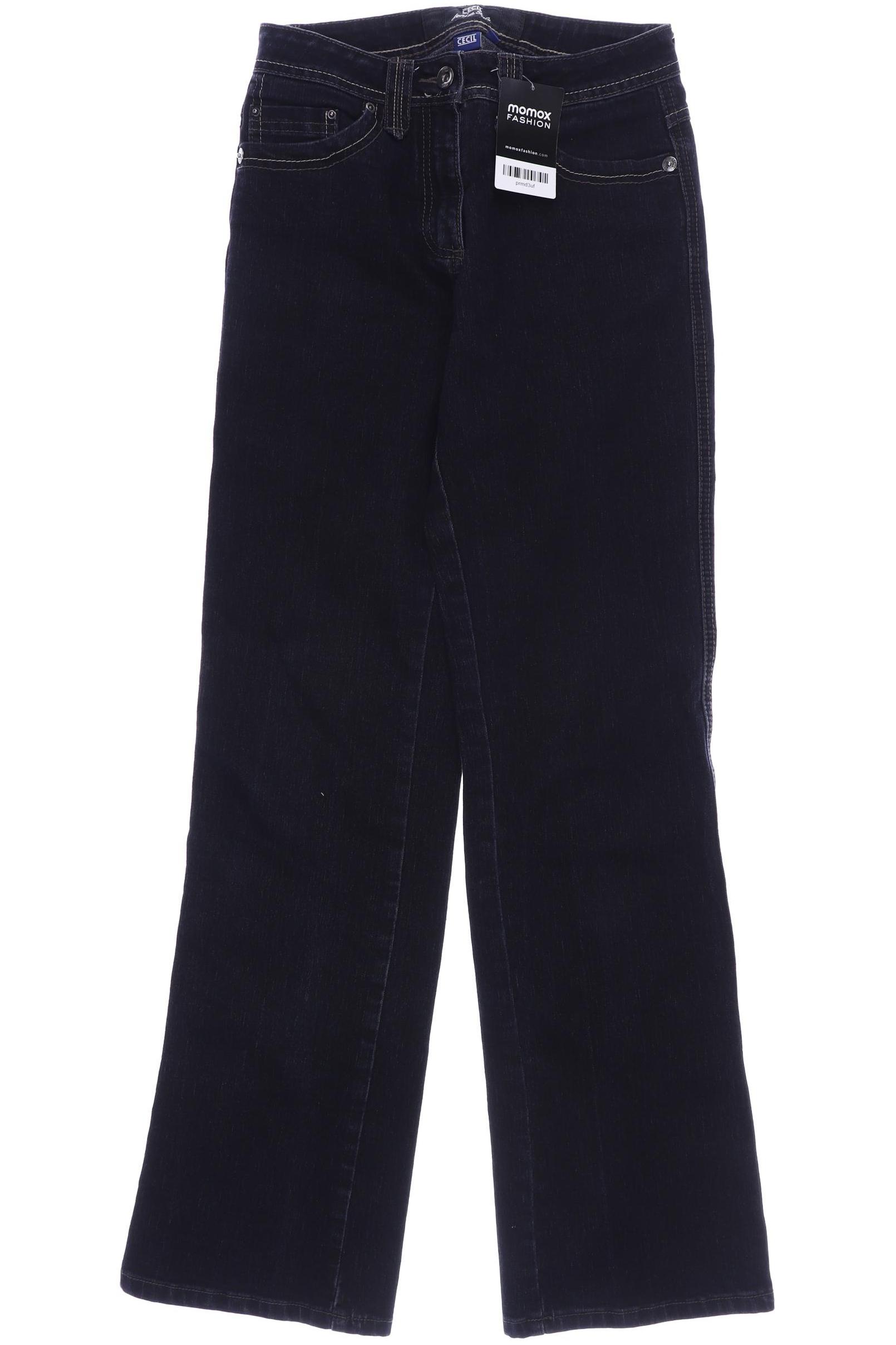 

CECIL Damen Jeans, marineblau