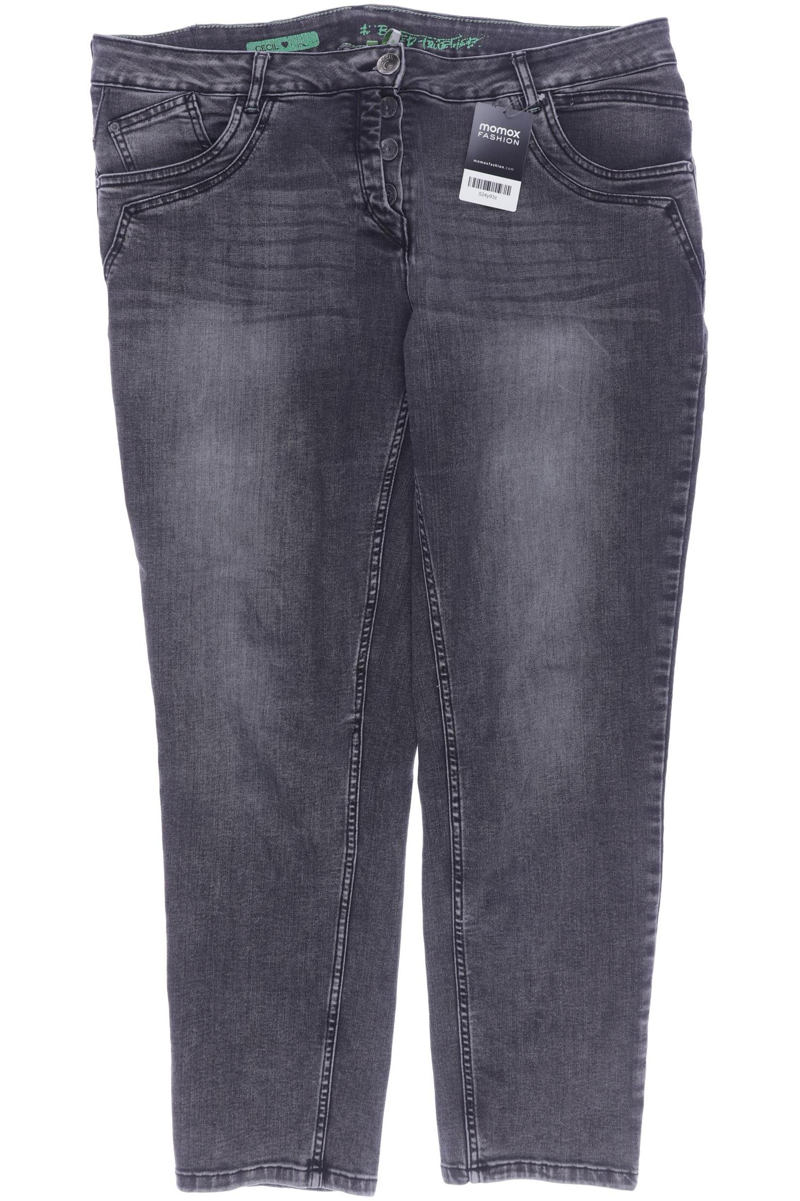 

CECIL Damen Jeans, grau