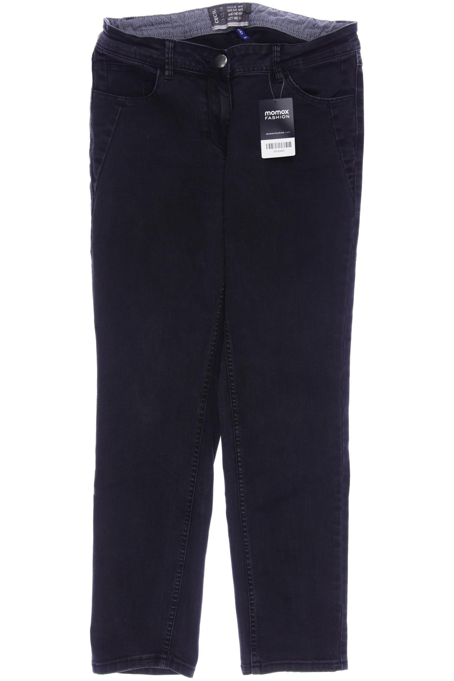 

Cecil Damen Jeans, schwarz, Gr. 40