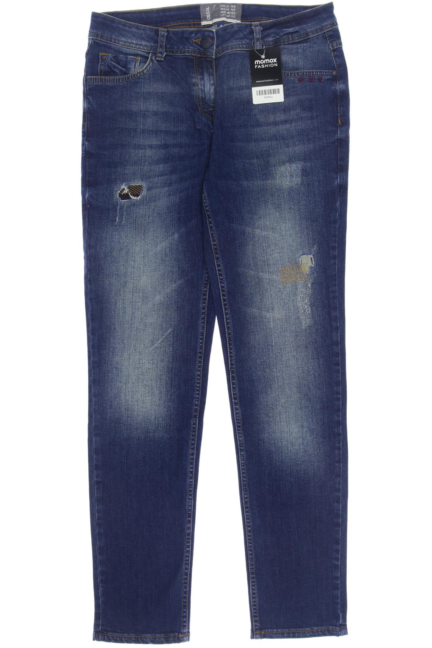 

Cecil Damen Jeans, marineblau, Gr. 30