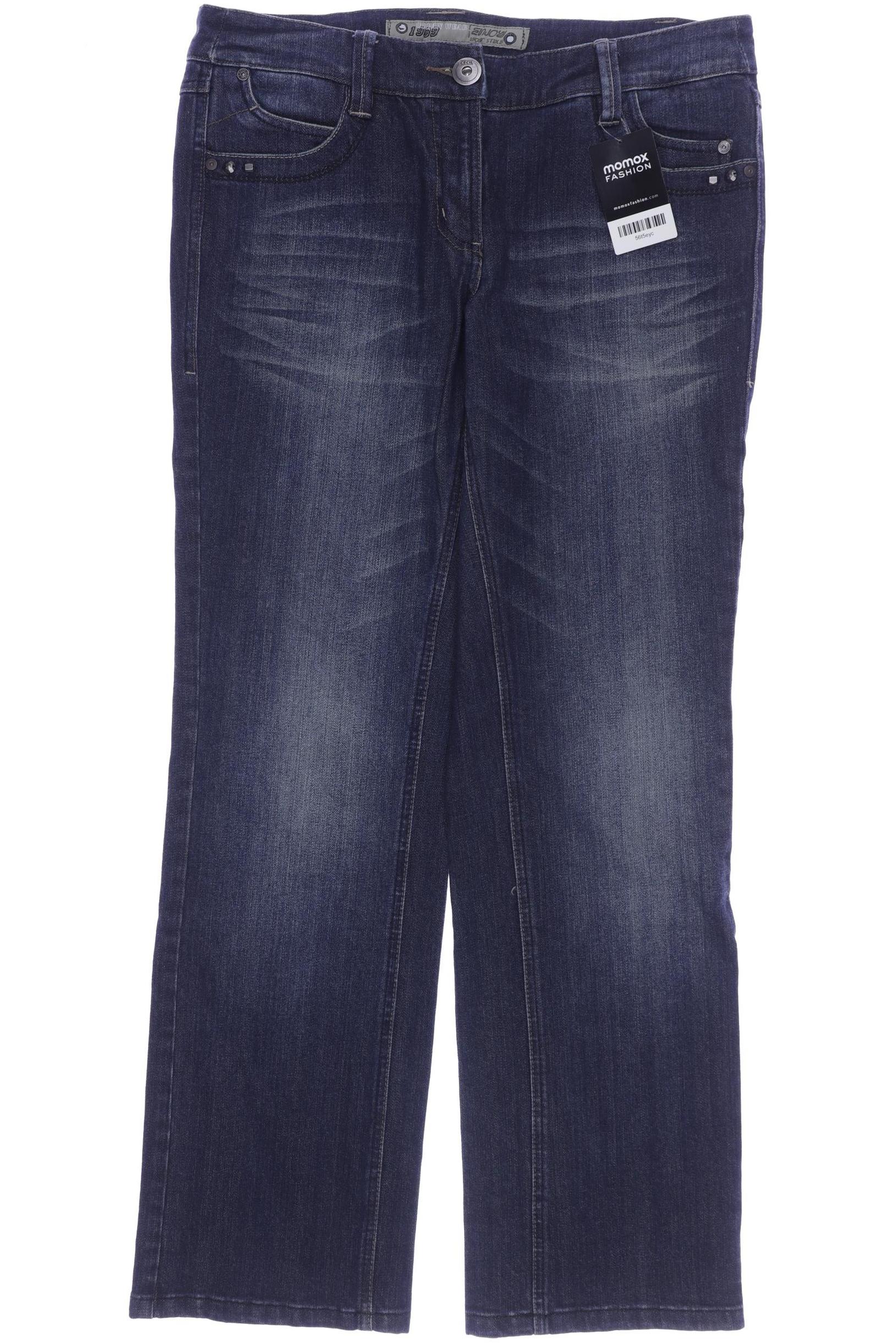 

CECIL Damen Jeans, marineblau