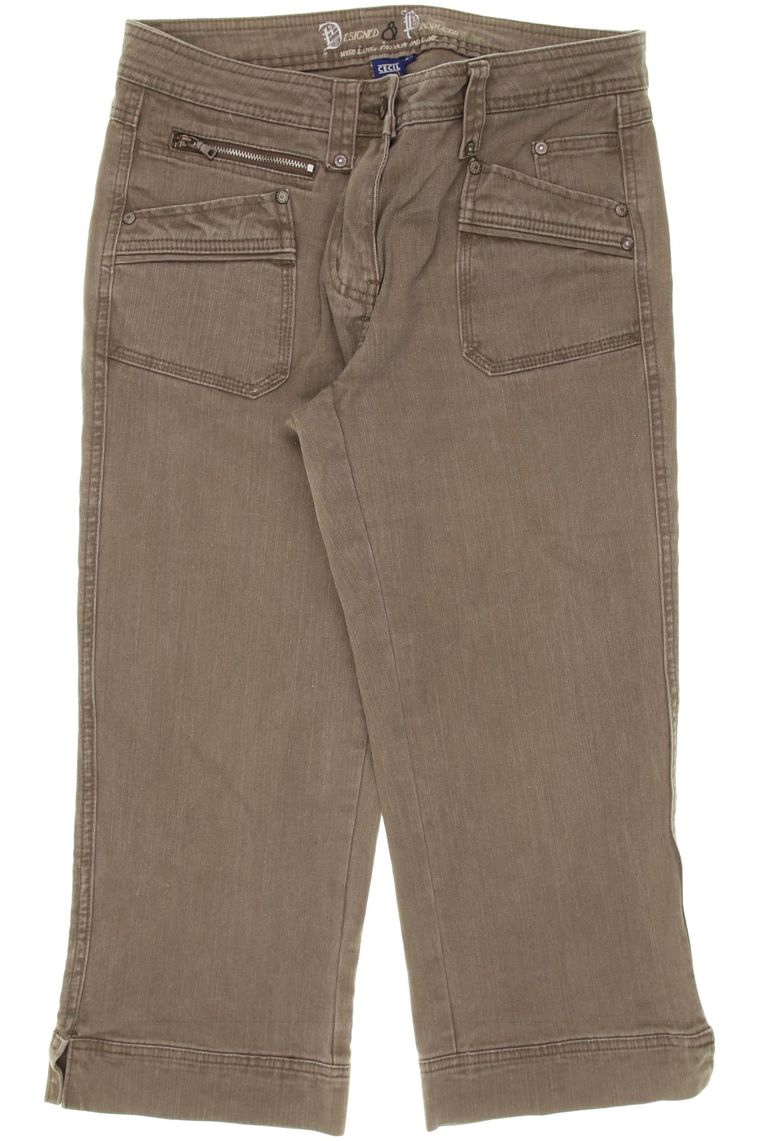 

Cecil Damen Jeans, beige, Gr. 28