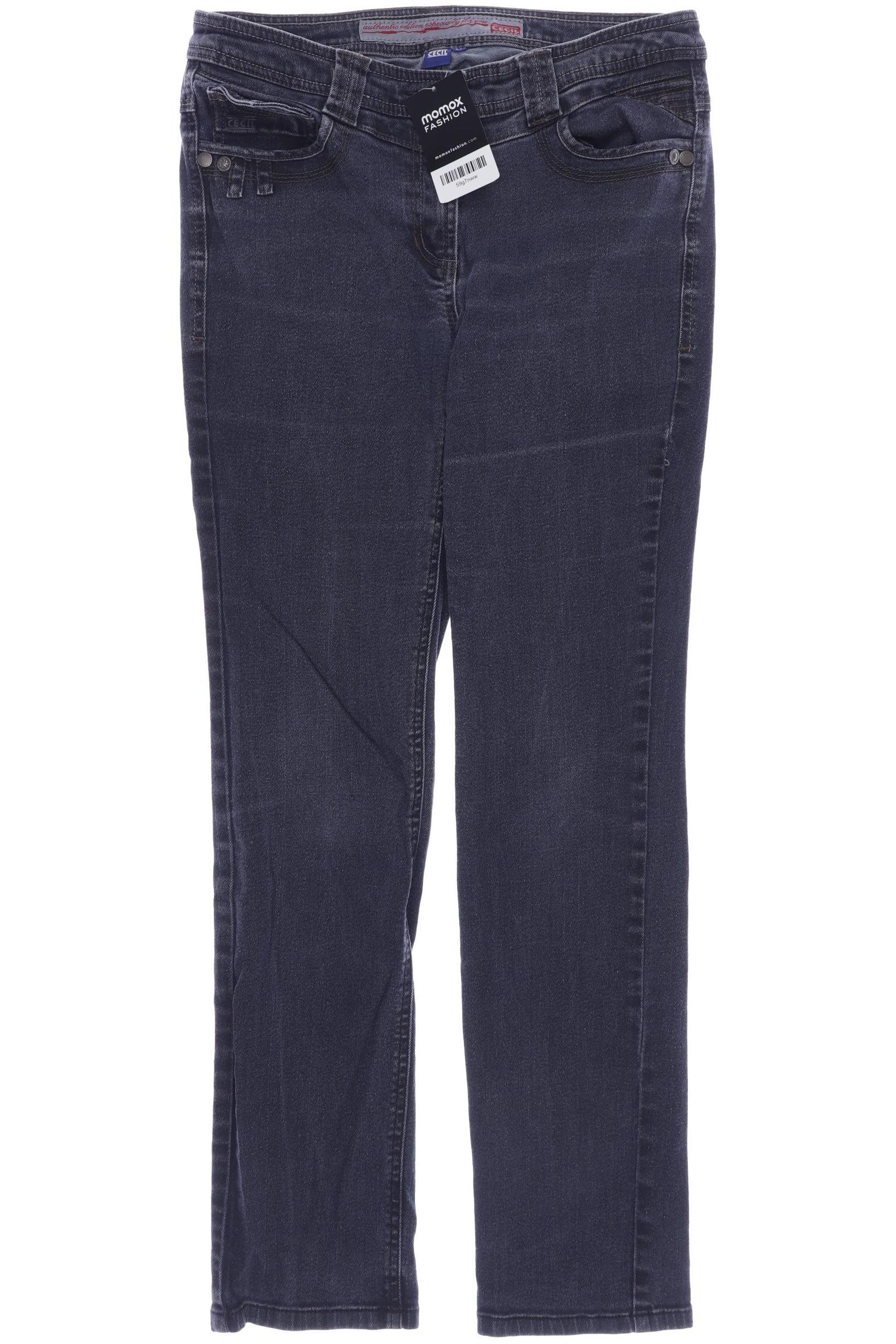 

CECIL Damen Jeans, marineblau