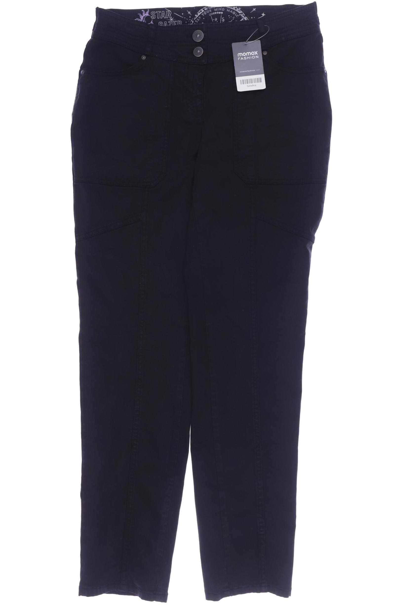 

CECIL Damen Jeans, schwarz