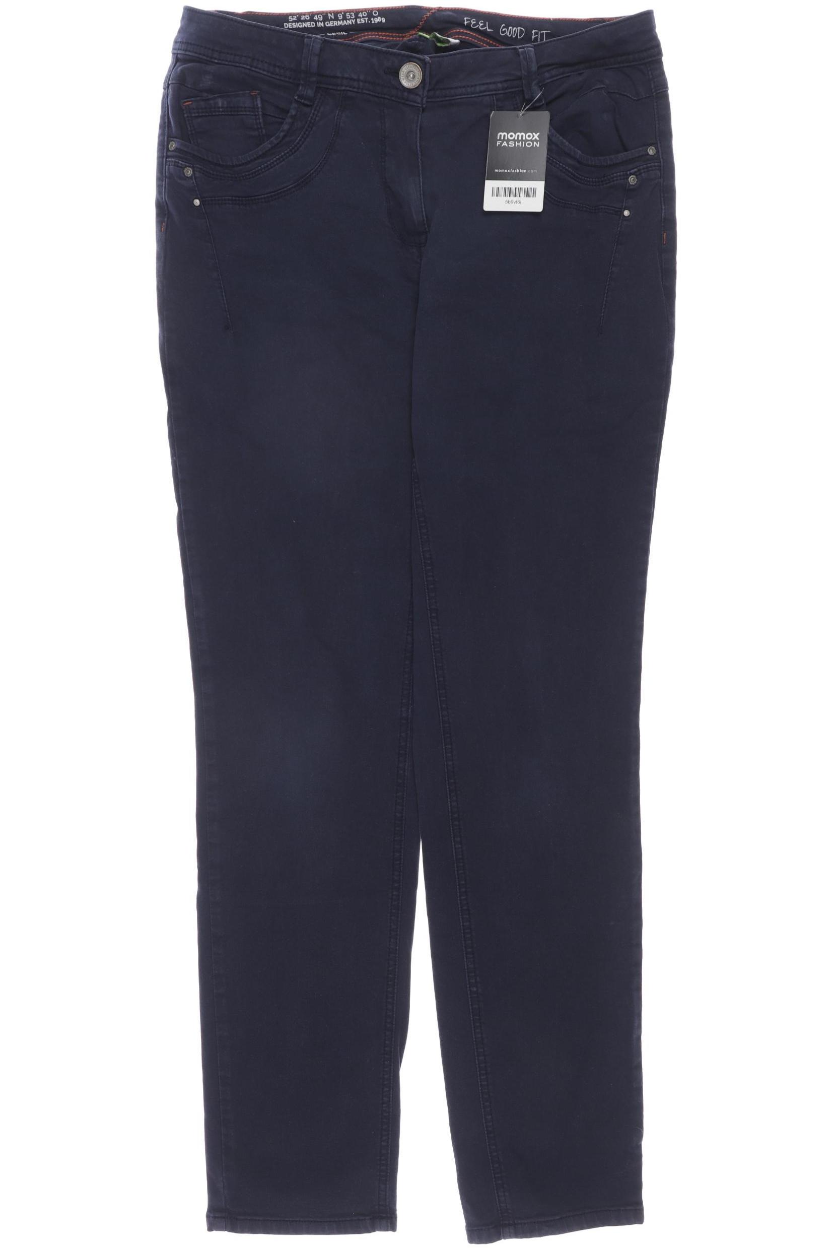 

CECIL Damen Jeans, marineblau