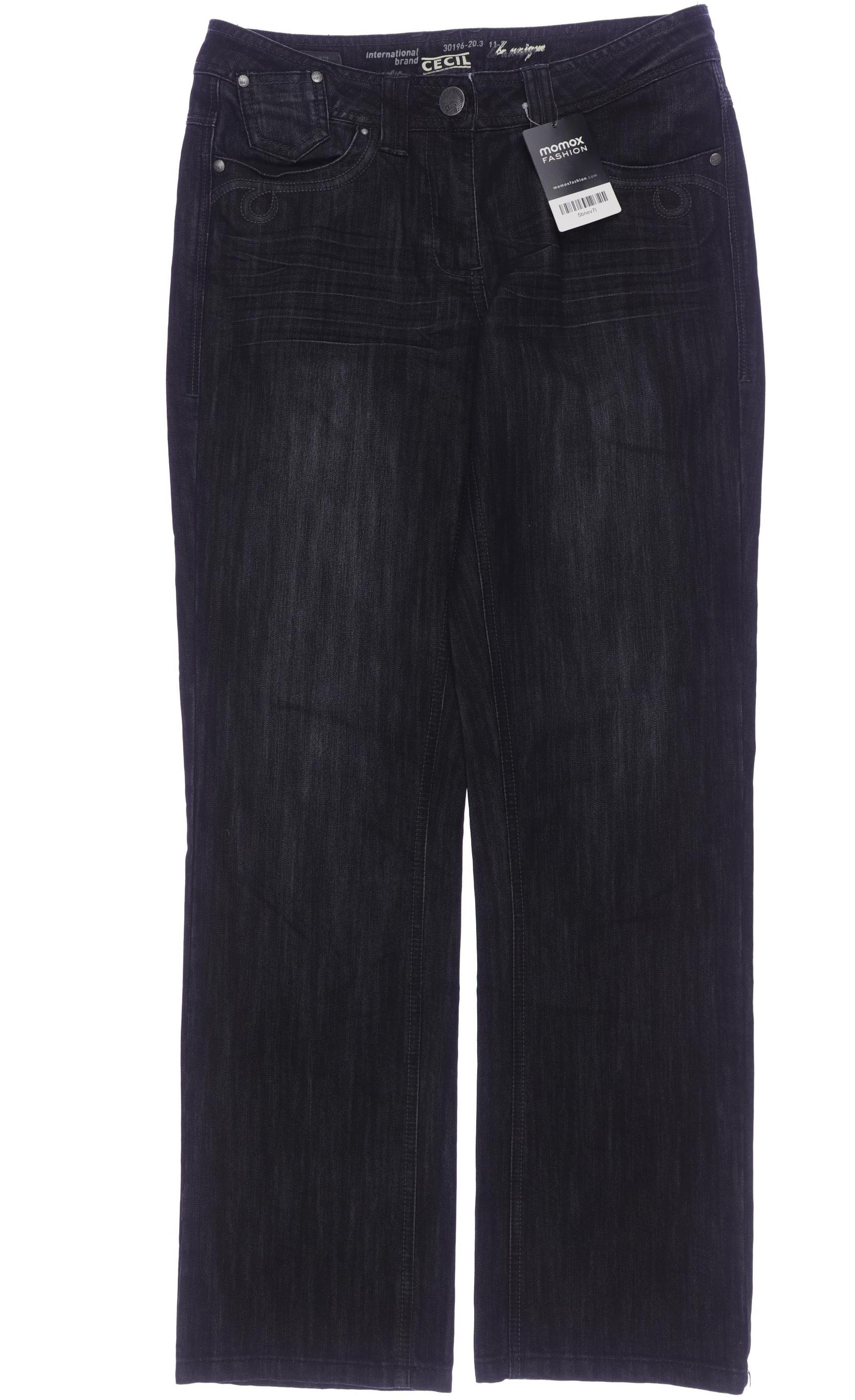 

Cecil Damen Jeans, schwarz, Gr. 28