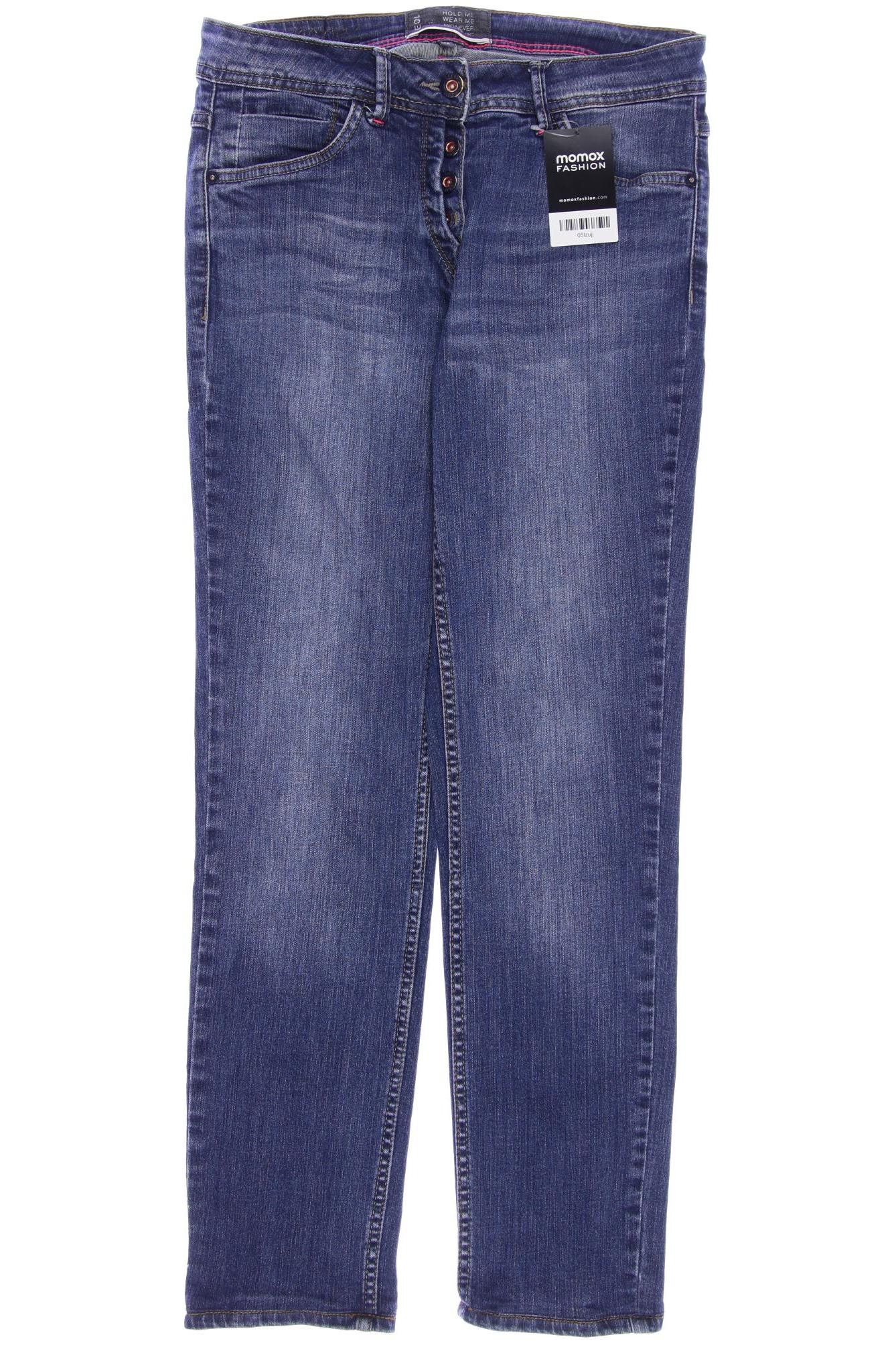

CECIL Damen Jeans, blau