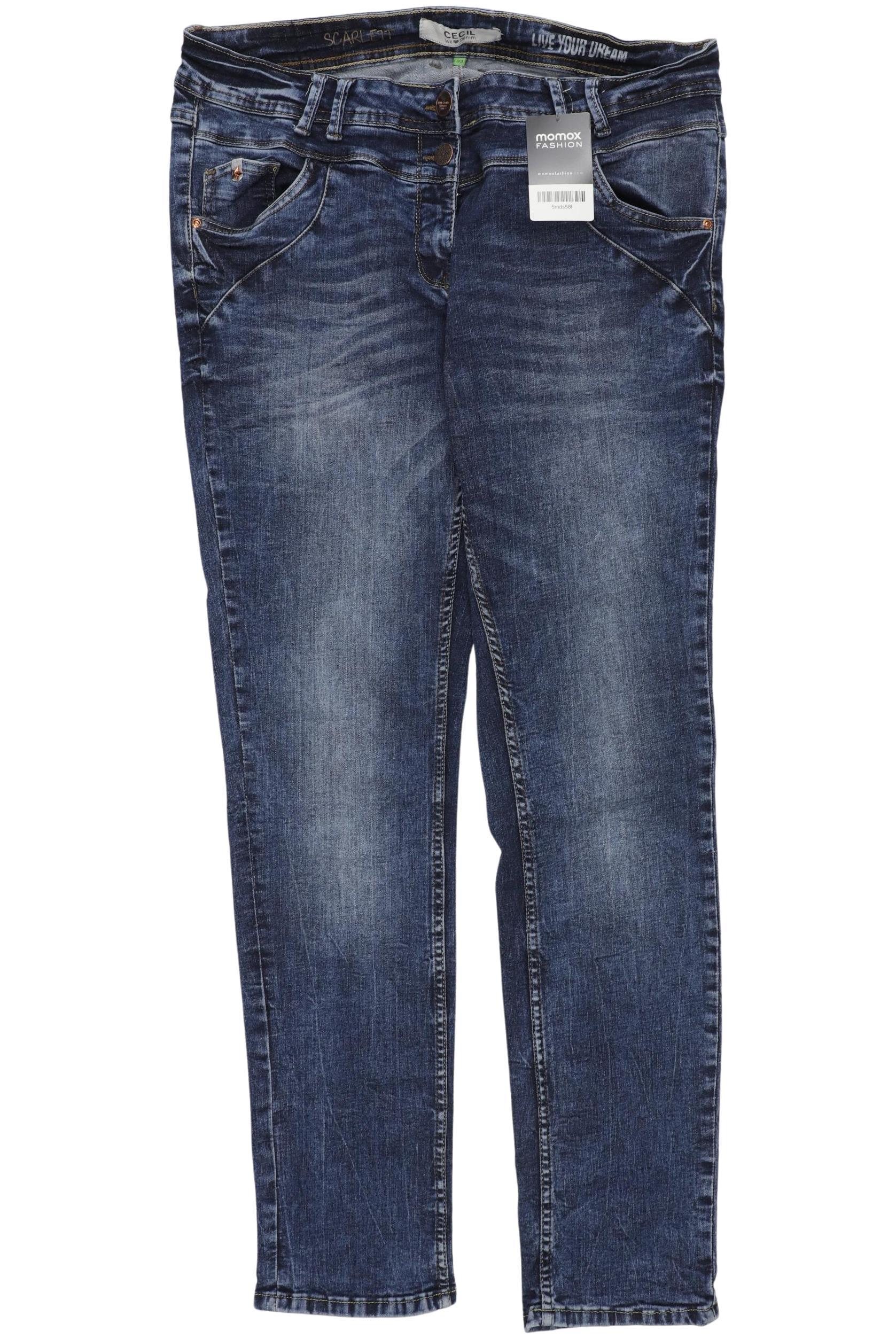 

Cecil Damen Jeans, marineblau, Gr. 33