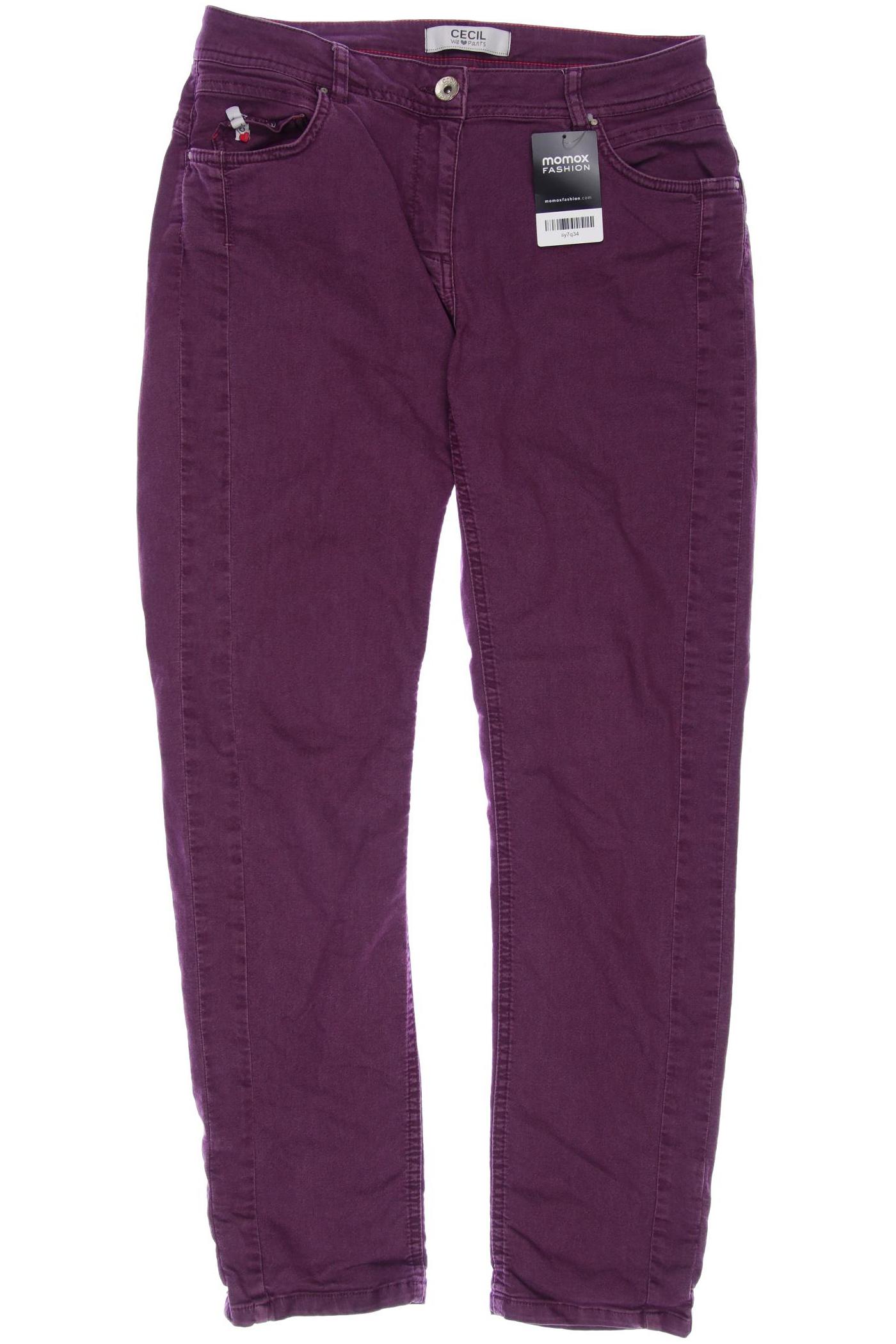 

Cecil Damen Jeans, bordeaux, Gr. 31